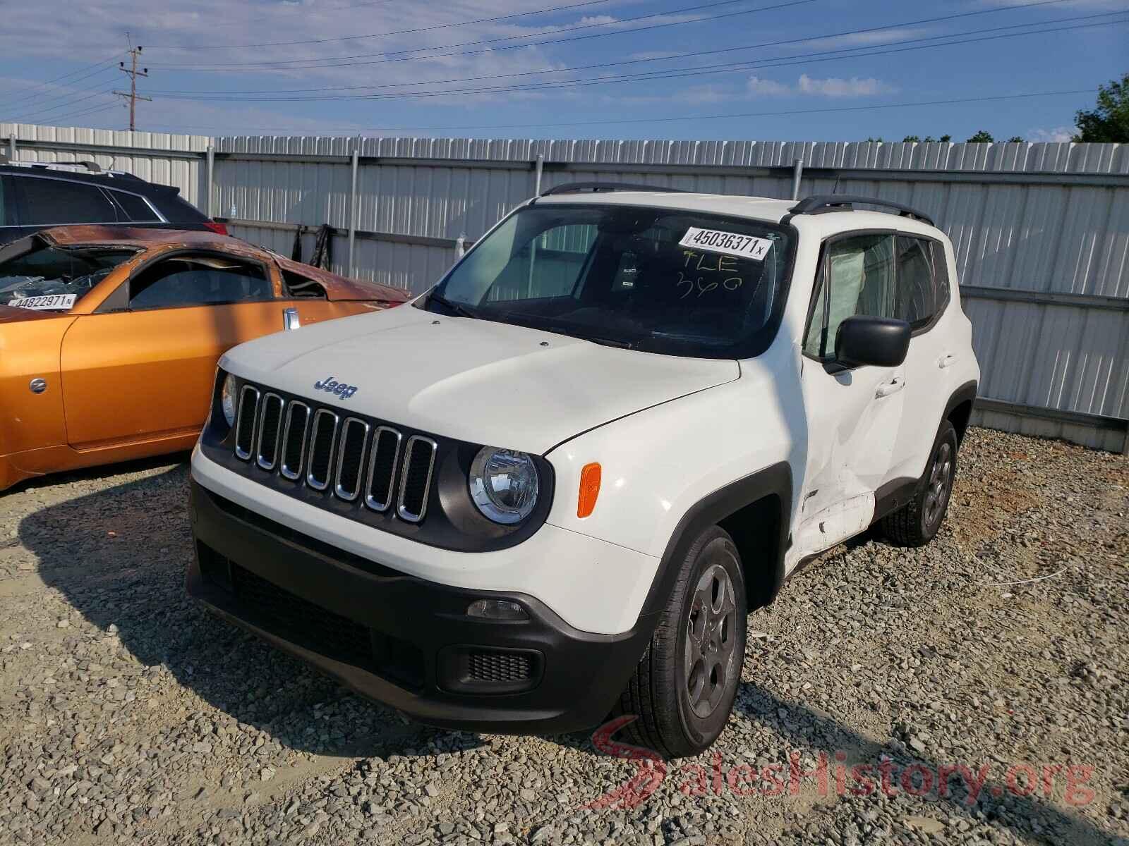 ZACCJBAT5GPD84960 2016 JEEP RENEGADE