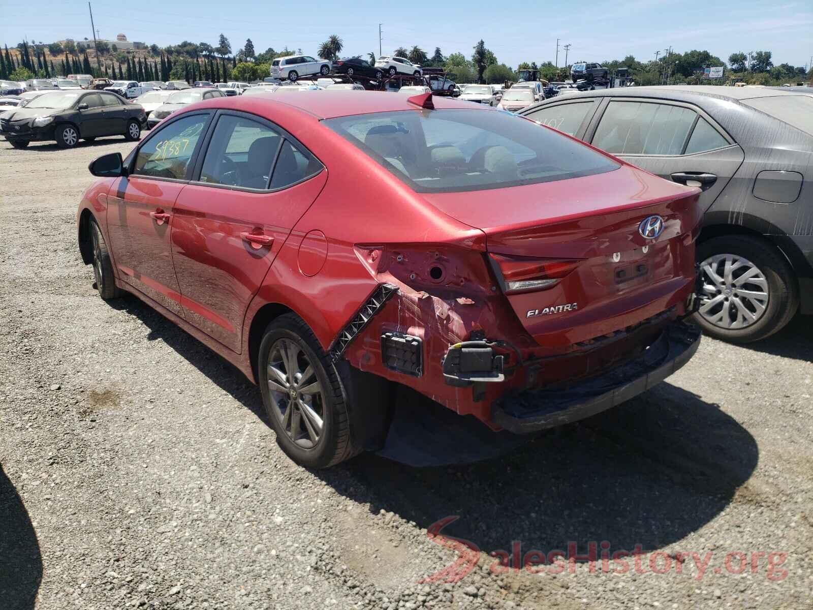 5NPD84LF3JH236616 2018 HYUNDAI ELANTRA