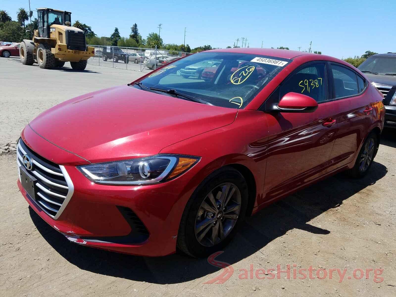 5NPD84LF3JH236616 2018 HYUNDAI ELANTRA