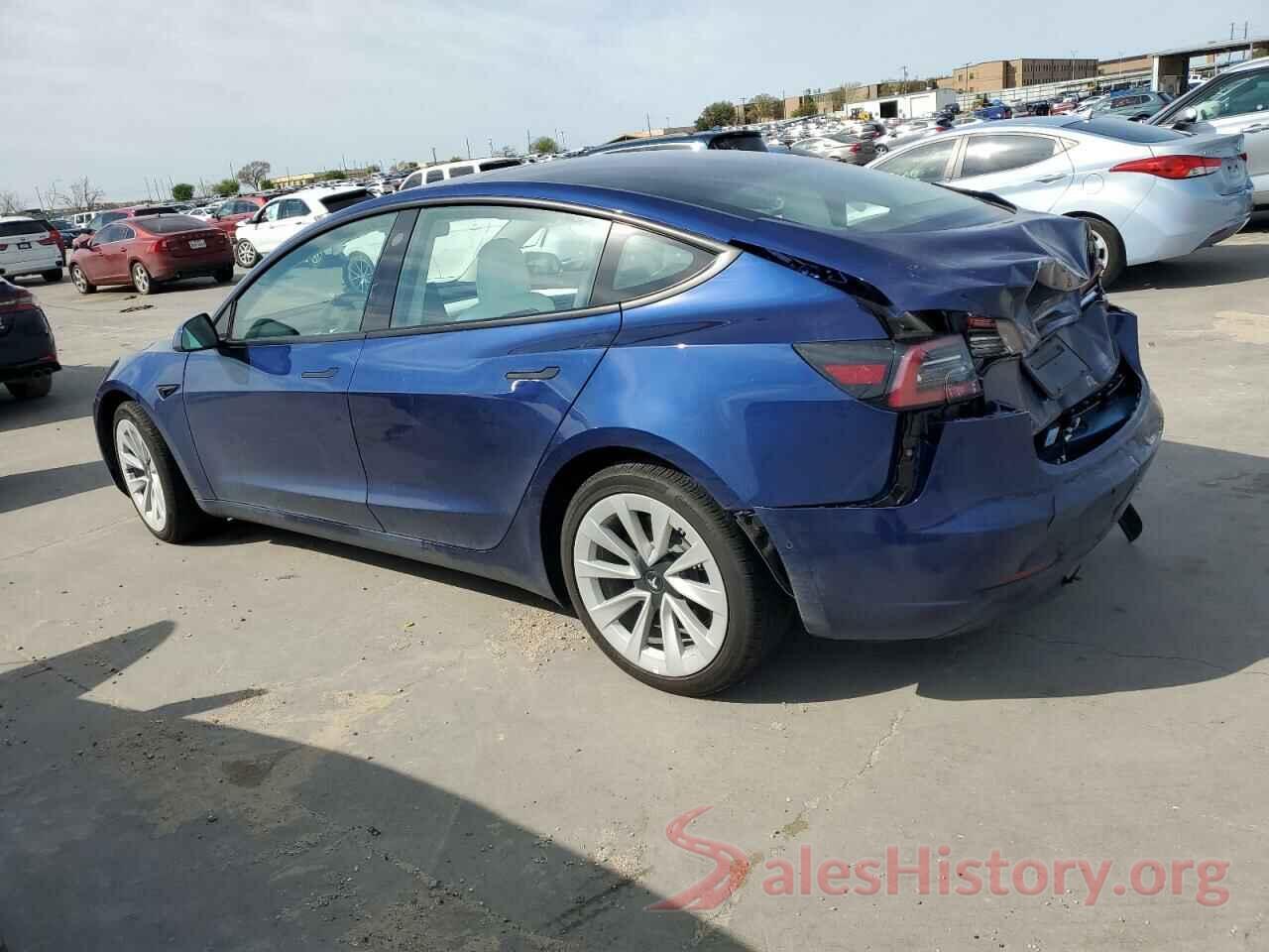 5YJ3E1EA9NF342867 2022 TESLA MODEL 3