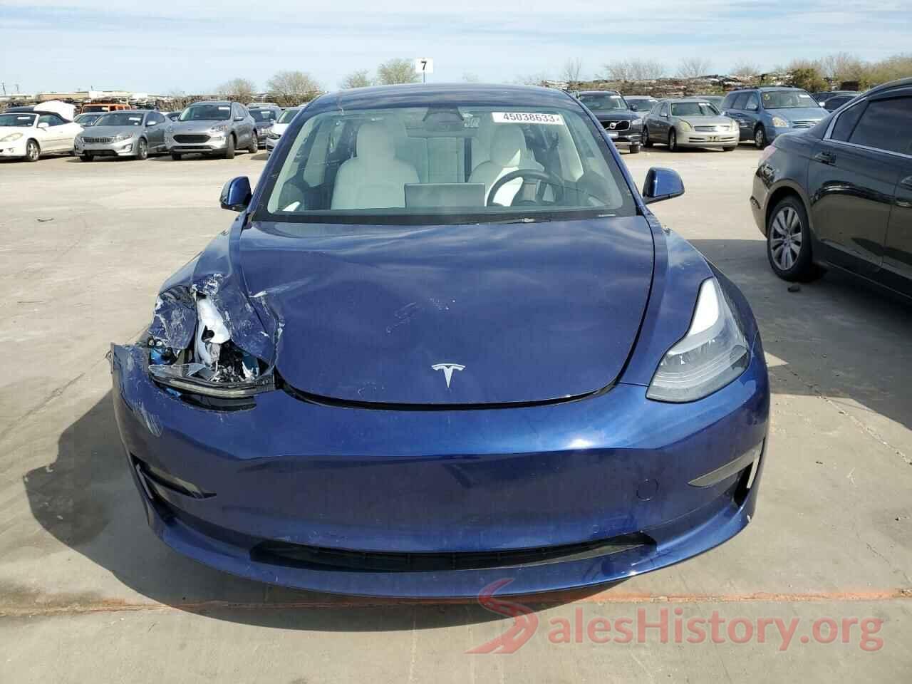 5YJ3E1EA9NF342867 2022 TESLA MODEL 3