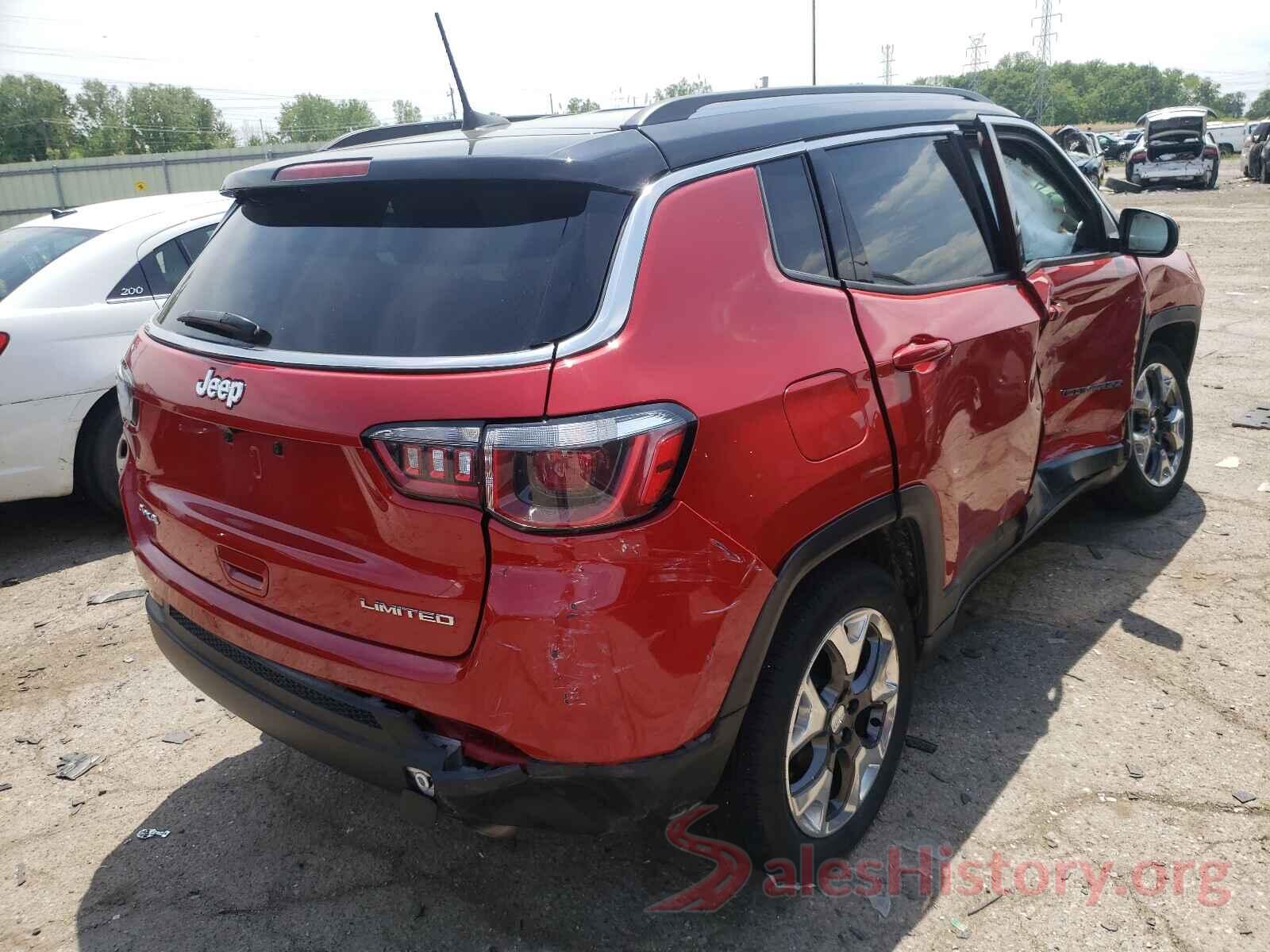 3C4NJDCB6KT735501 2019 JEEP COMPASS