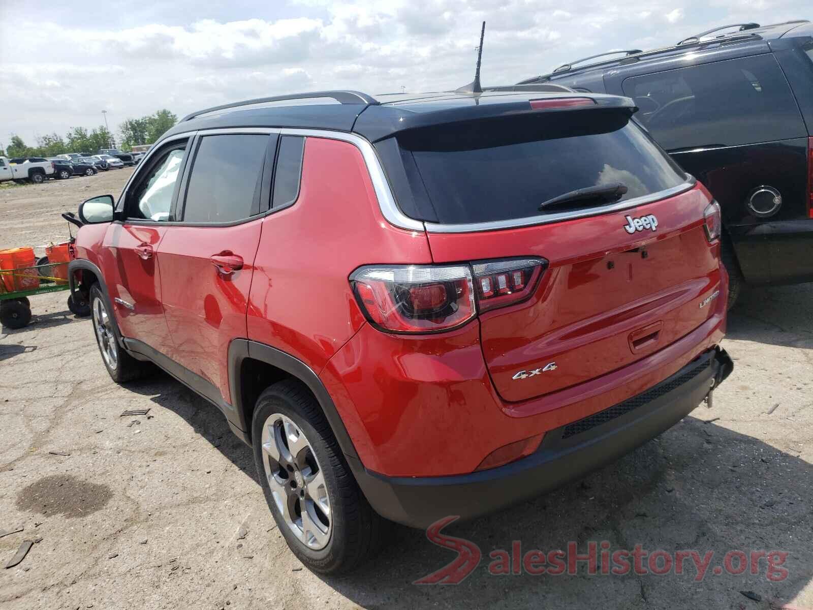 3C4NJDCB6KT735501 2019 JEEP COMPASS