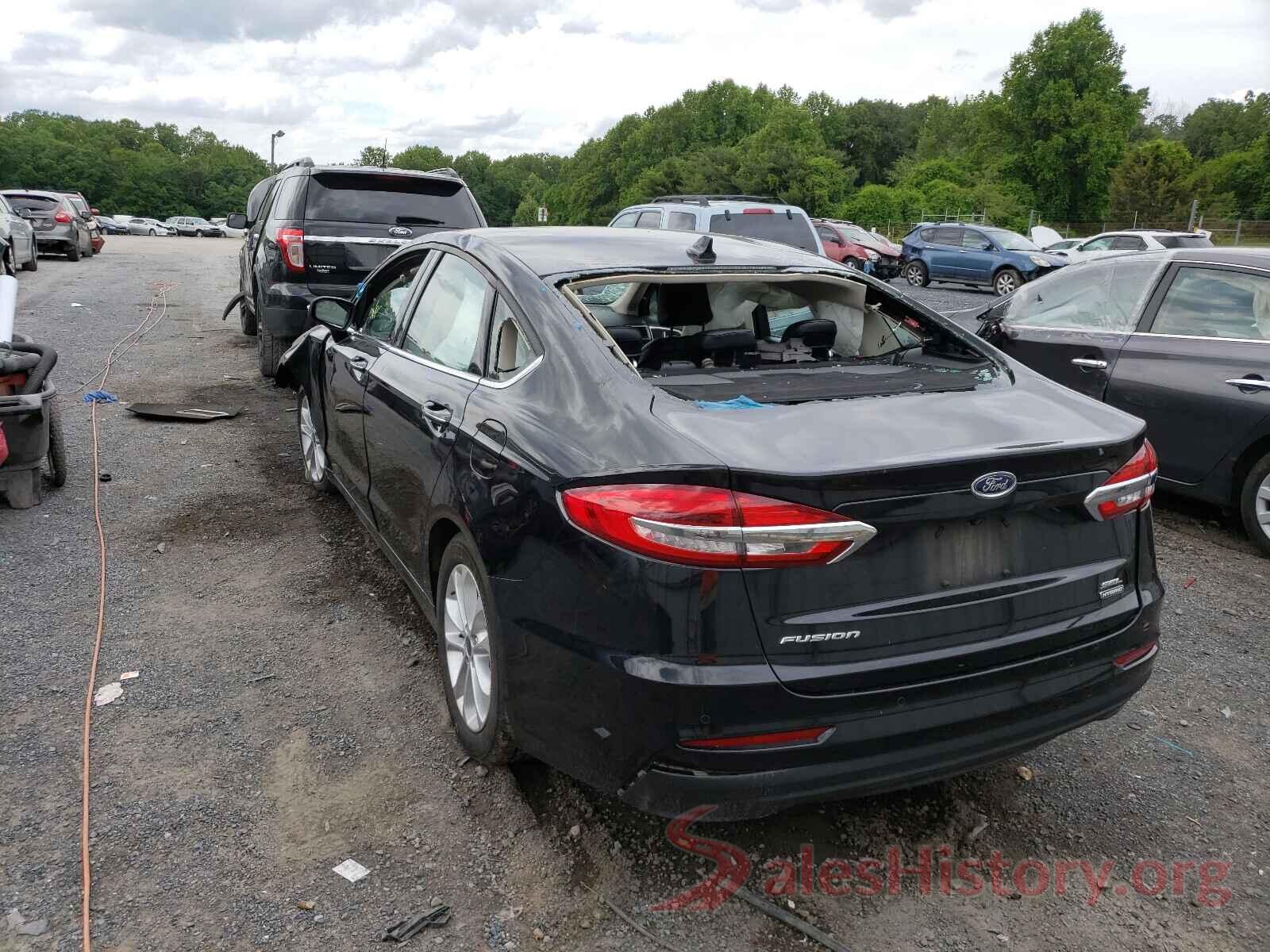 3FA6P0MU6LR104926 2020 FORD FUSION