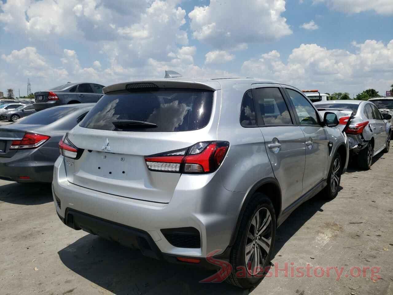 JA4APUAU5MU008581 2021 MITSUBISHI OUTLANDER