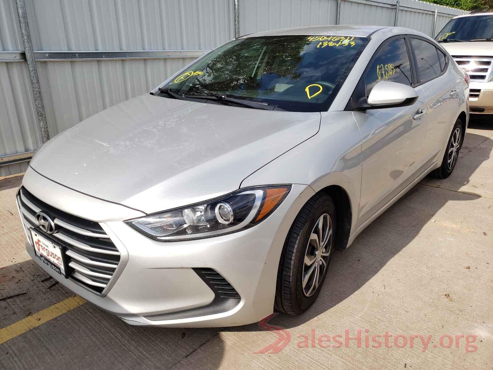 5NPD74LF8HH138453 2017 HYUNDAI ELANTRA