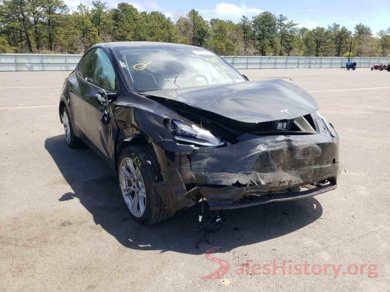 5YJYGDEE3MF196873 2021 TESLA MODEL Y