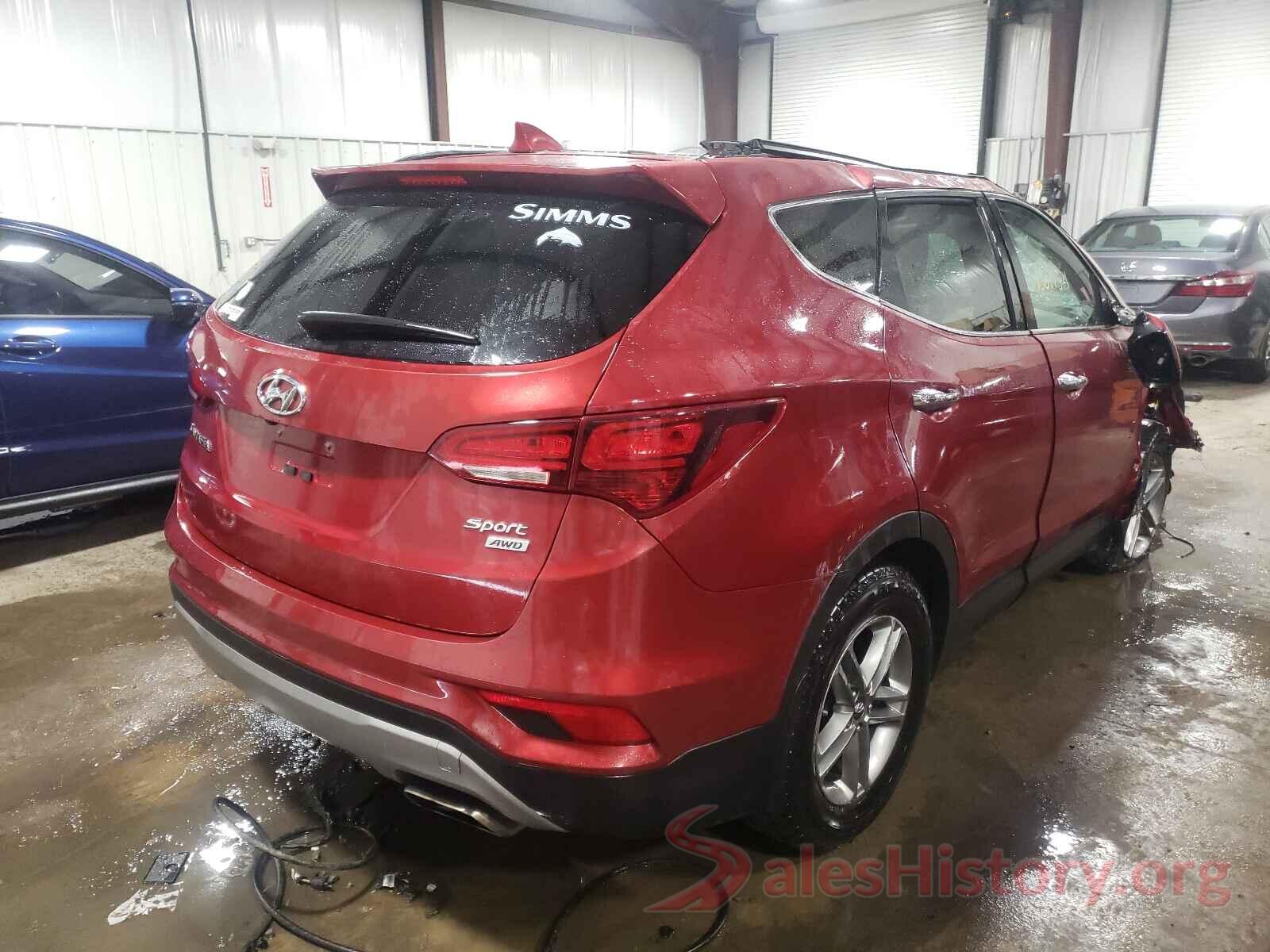 5XYZUDLB9HG389839 2017 HYUNDAI SANTA FE