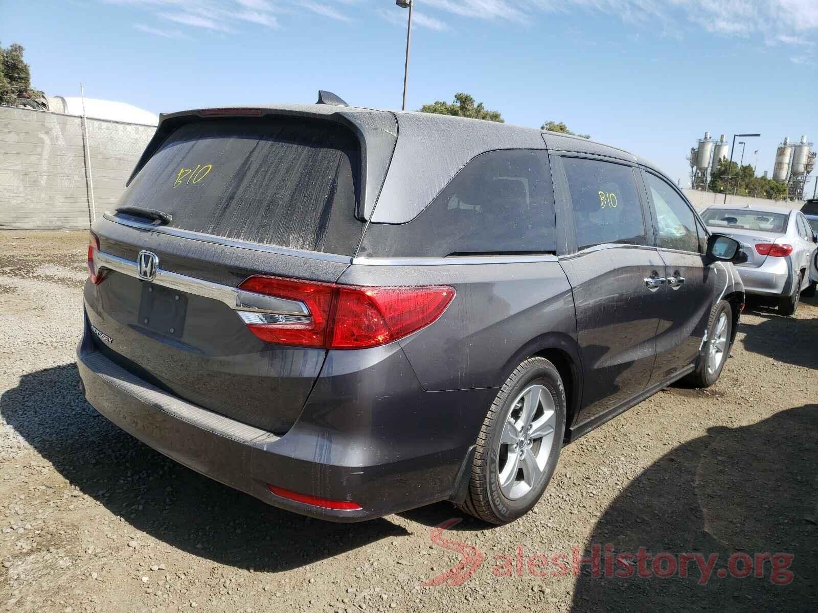 5FNRL6H75KB088597 2019 HONDA ODYSSEY