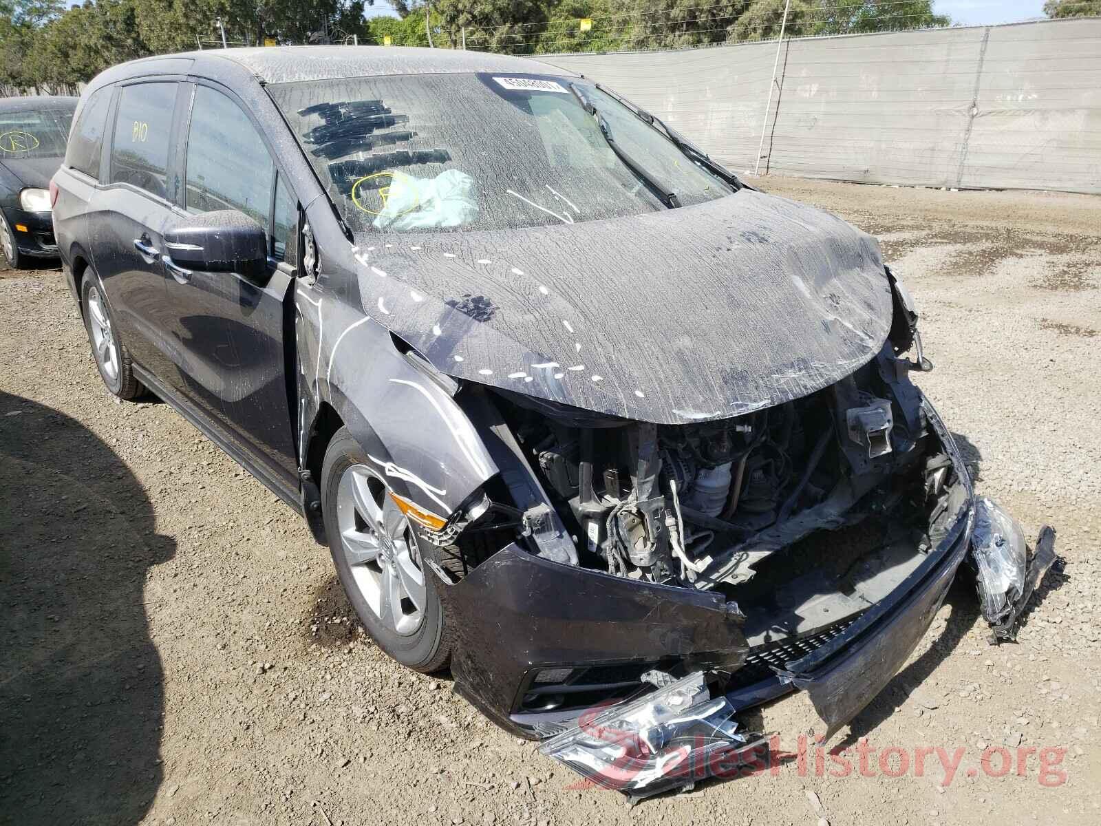 5FNRL6H75KB088597 2019 HONDA ODYSSEY