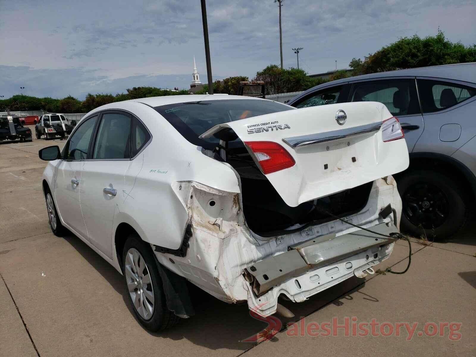 3N1AB7APXGY261836 2016 NISSAN SENTRA