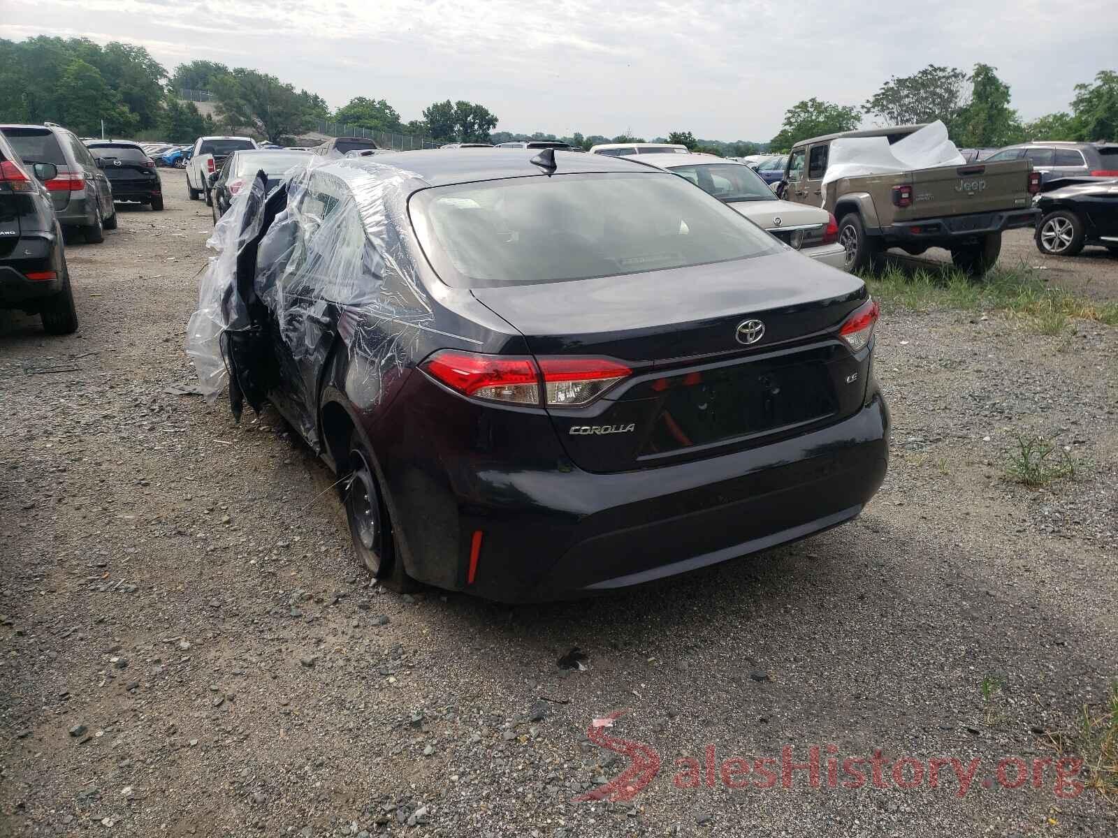 JTDEPMAE4MJ135906 2021 TOYOTA COROLLA