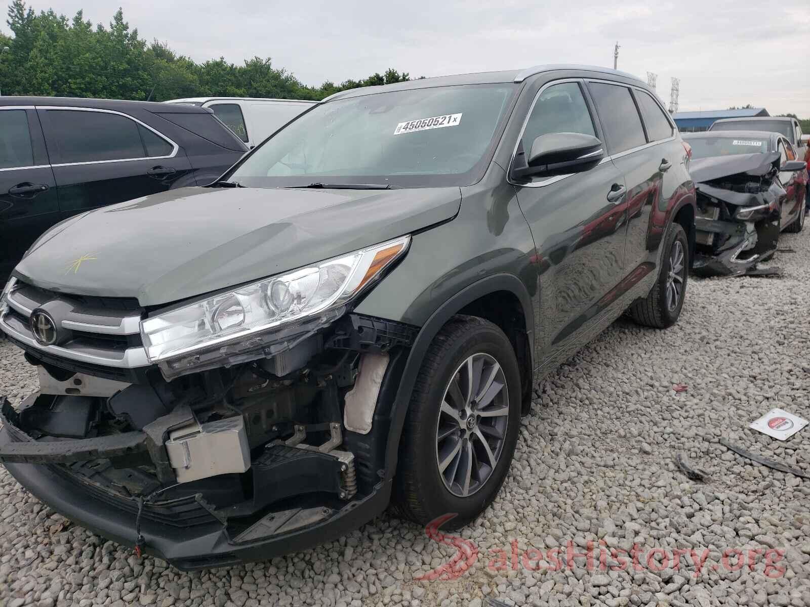 5TDJZRFH2JS496560 2018 TOYOTA HIGHLANDER