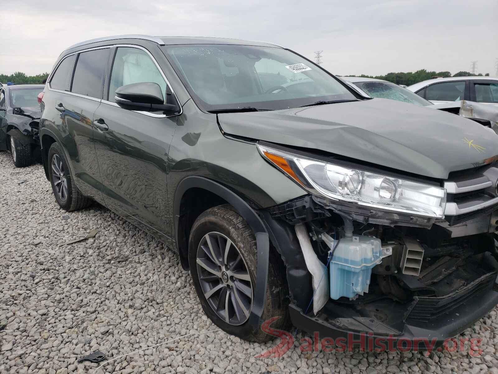 5TDJZRFH2JS496560 2018 TOYOTA HIGHLANDER