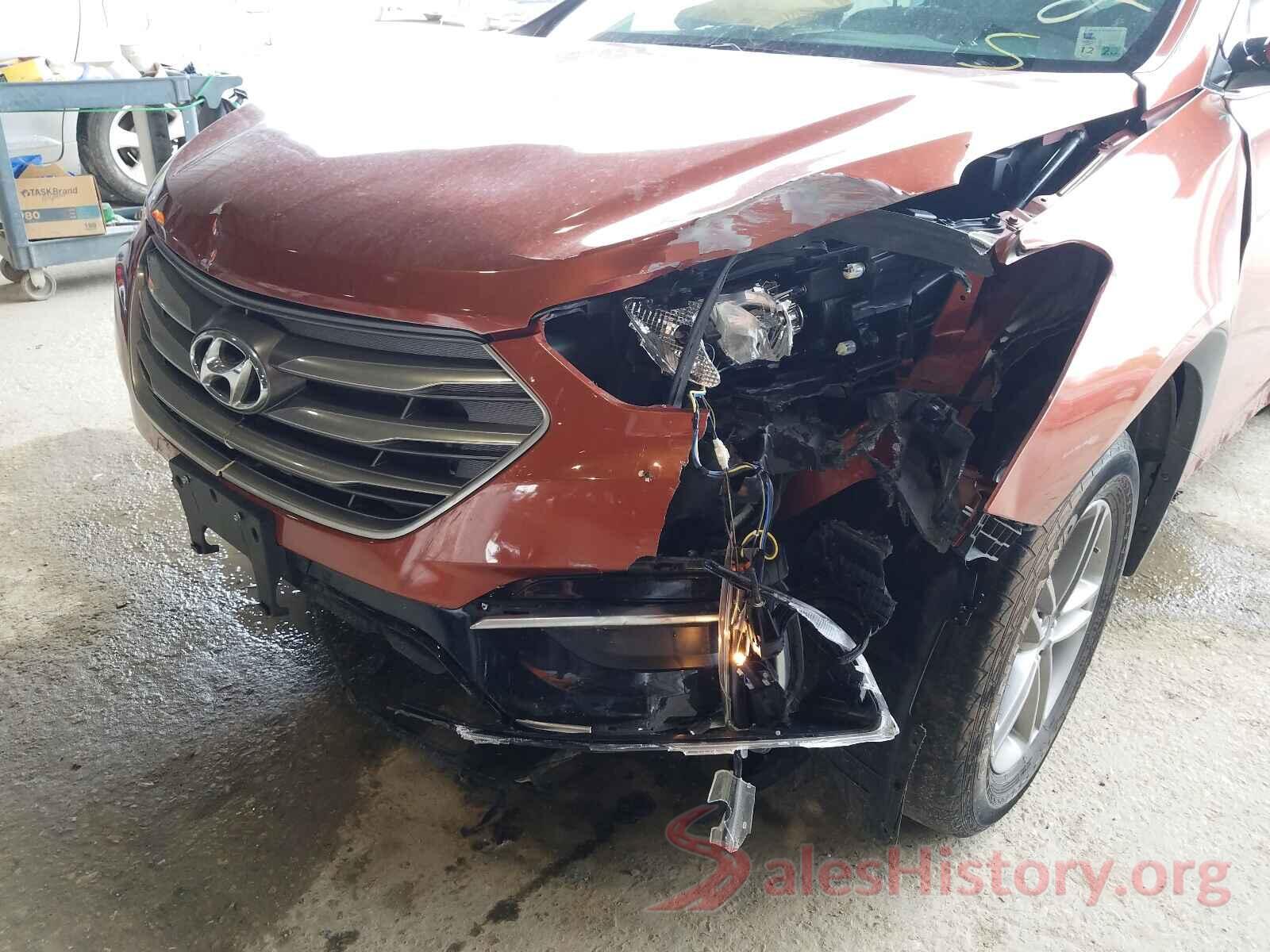 5XYZT3LB1HG398709 2017 HYUNDAI SANTA FE