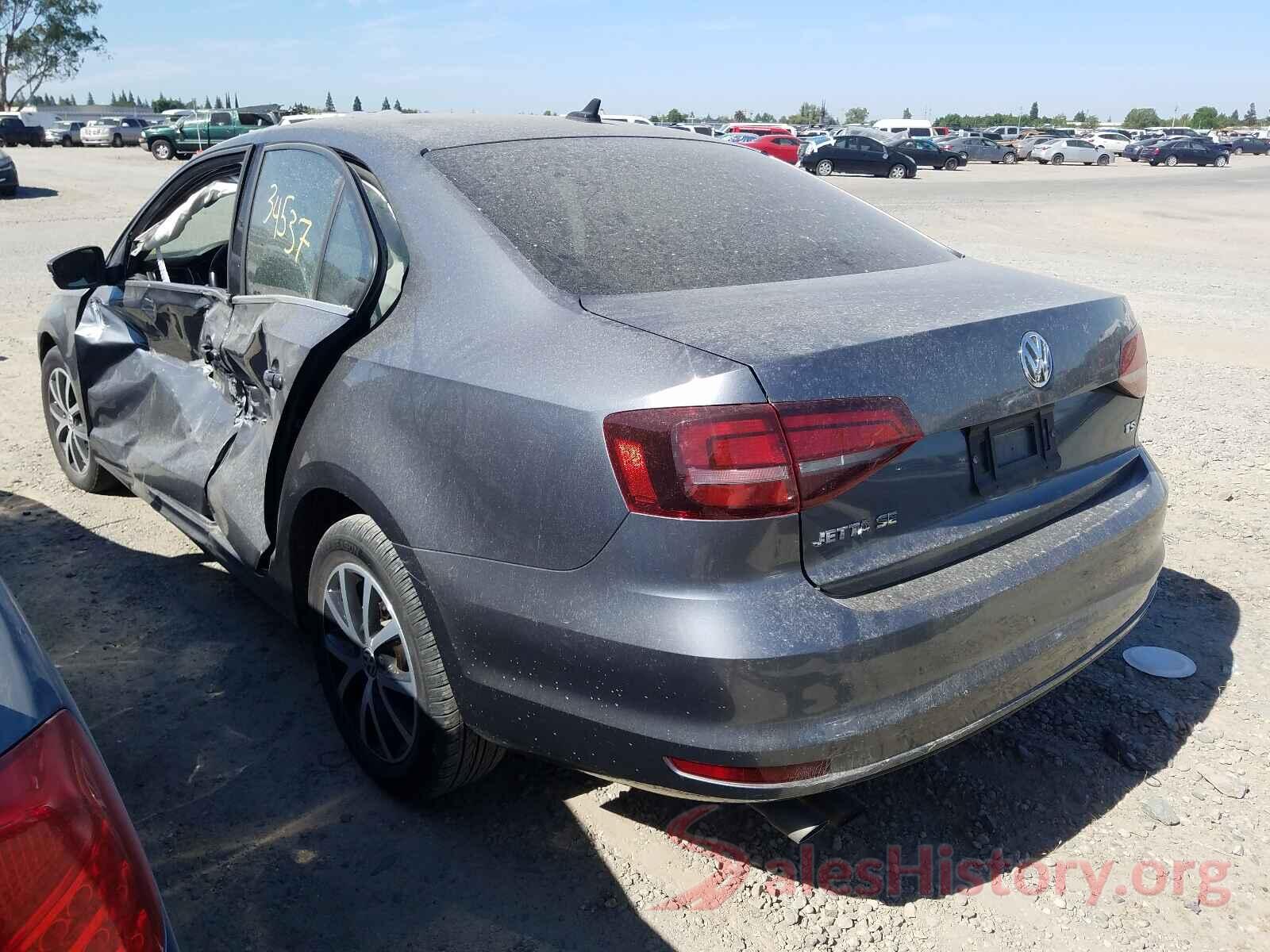 3VWDB7AJ1HM372593 2017 VOLKSWAGEN JETTA