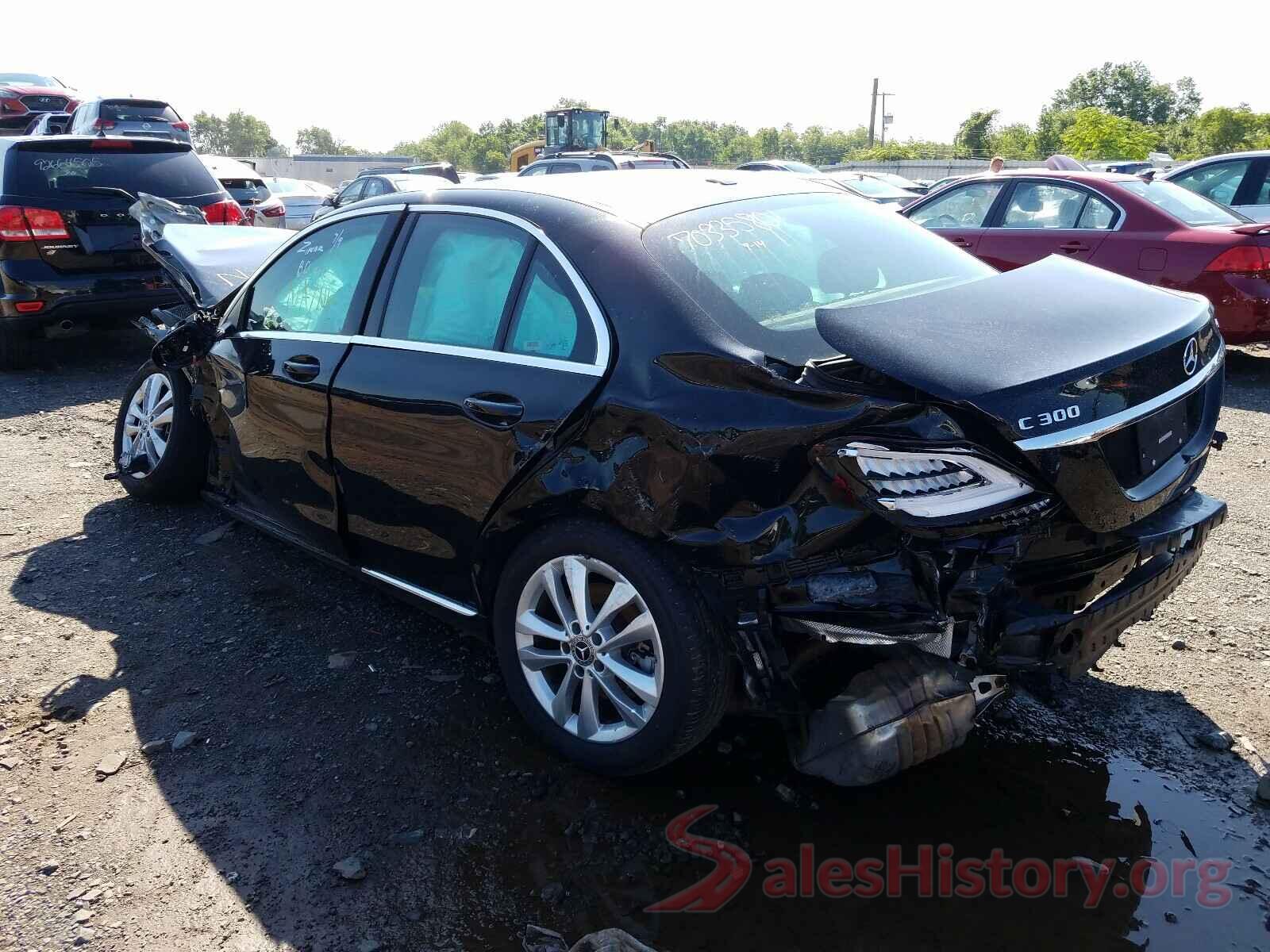 55SWF8EB3KU316609 2019 MERCEDES-BENZ C CLASS