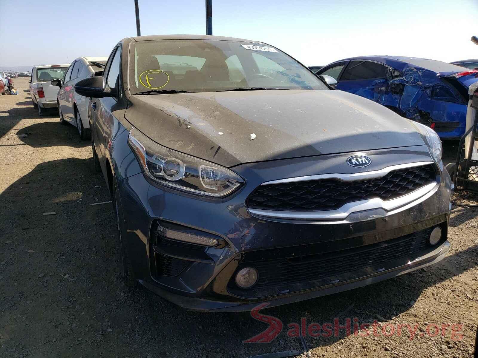 3KPF24AD8LE195922 2020 KIA FORTE