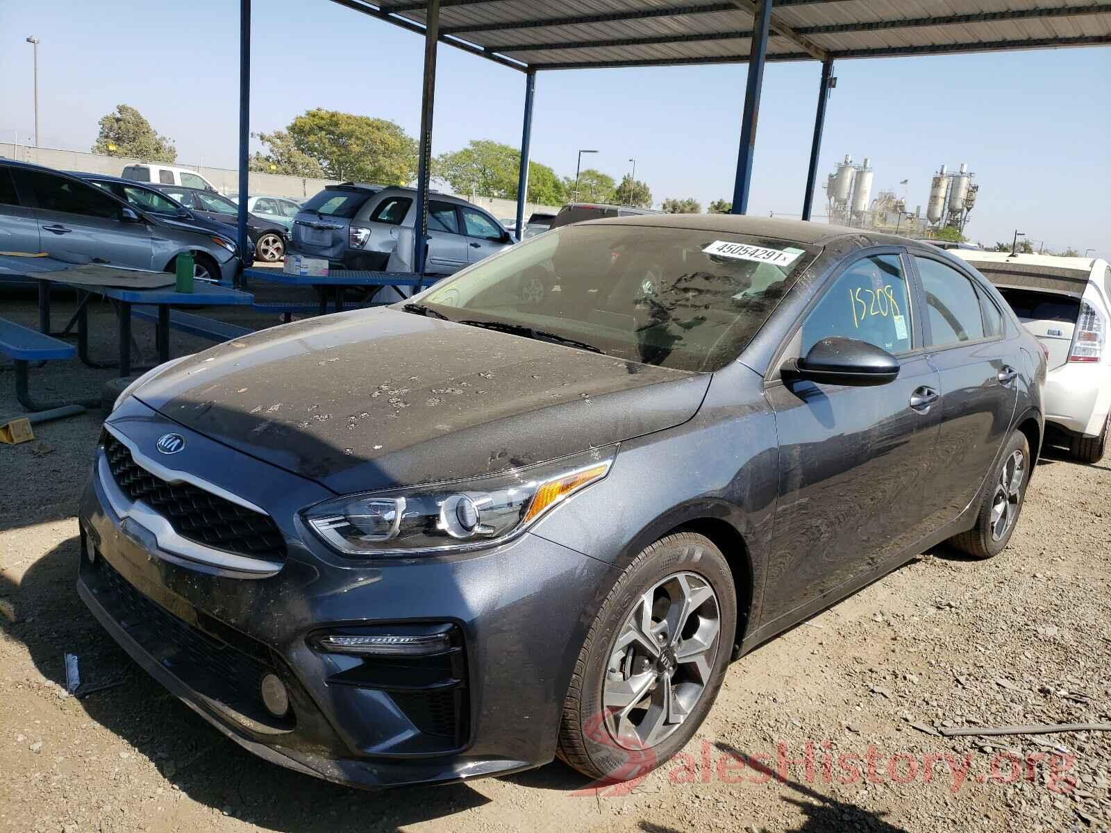 3KPF24AD8LE195922 2020 KIA FORTE