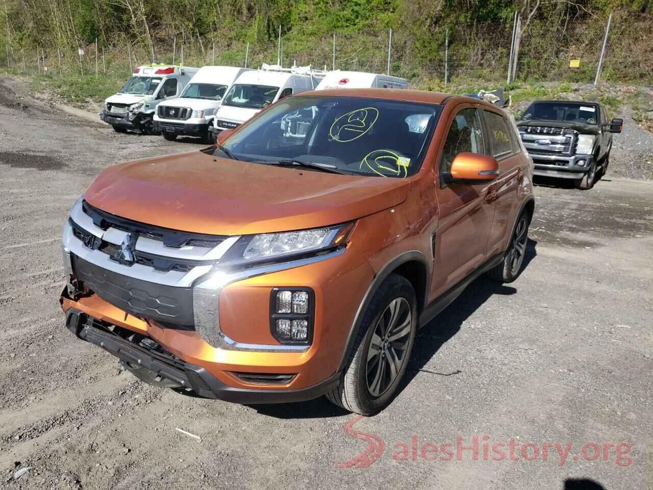 JA4APVAU9NU009272 2022 MITSUBISHI OUTLANDER