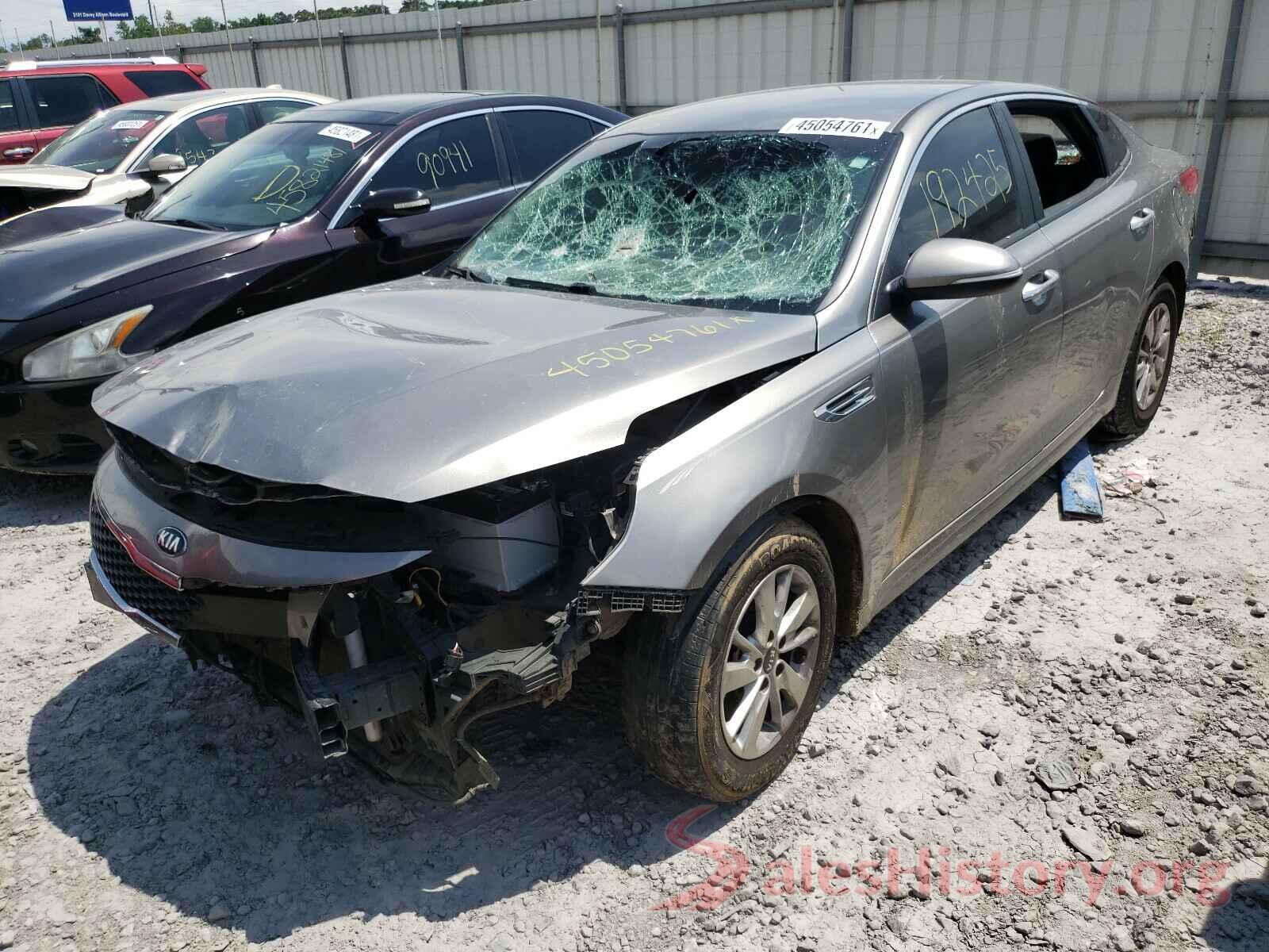 5XXGT4L38GG102920 2016 KIA OPTIMA