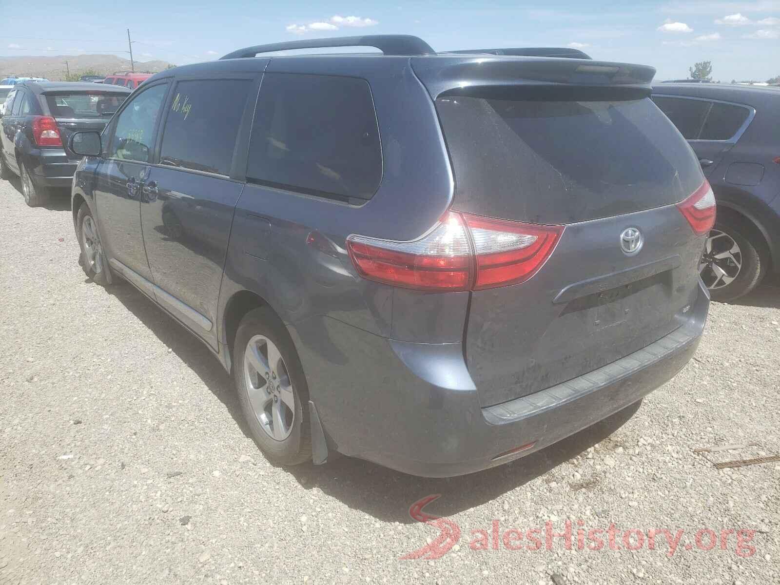 5TDKZ3DC6HS847487 2017 TOYOTA SIENNA