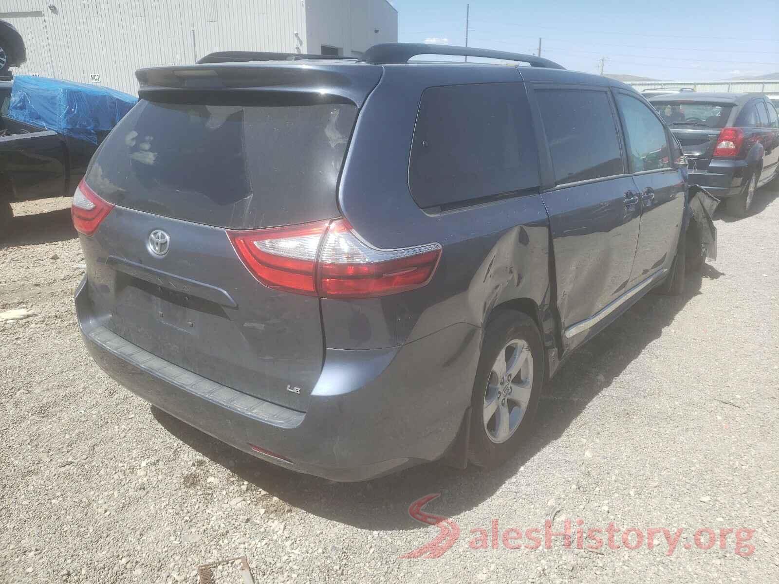 5TDKZ3DC6HS847487 2017 TOYOTA SIENNA