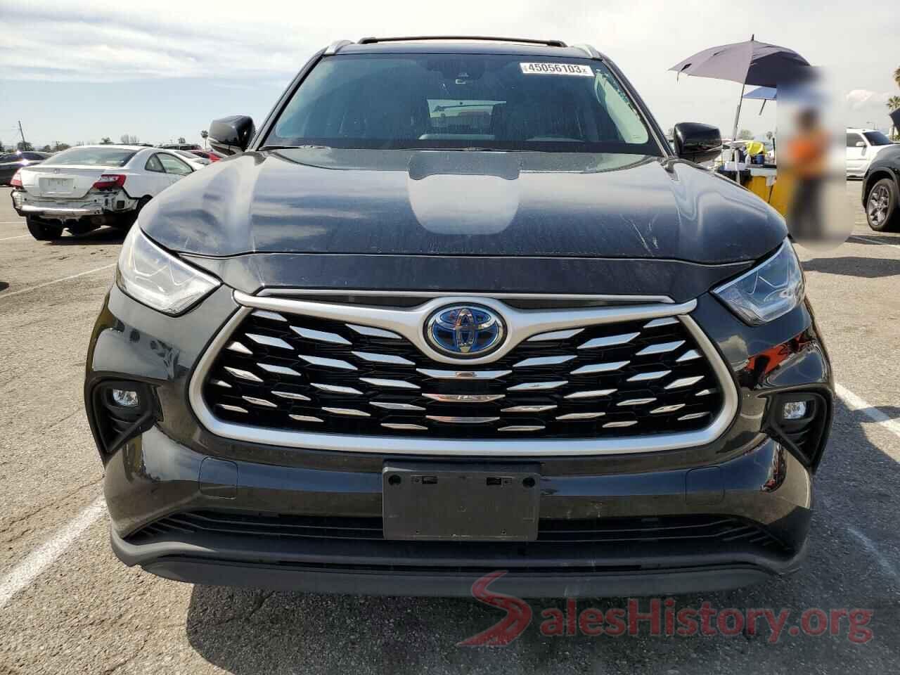 5TDABRCH5NS537651 2022 TOYOTA HIGHLANDER