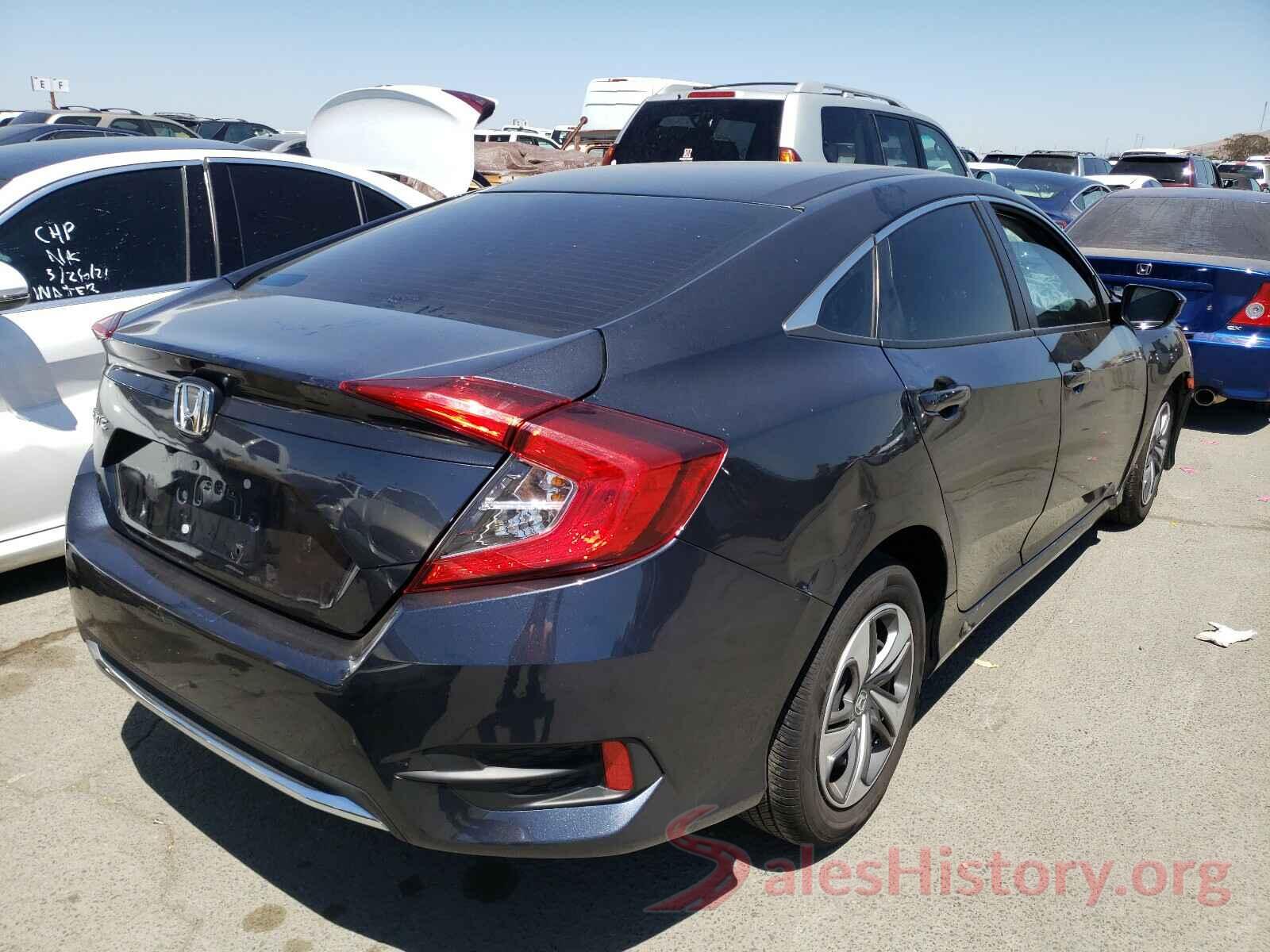 2HGFC2F64KH592849 2019 HONDA CIVIC