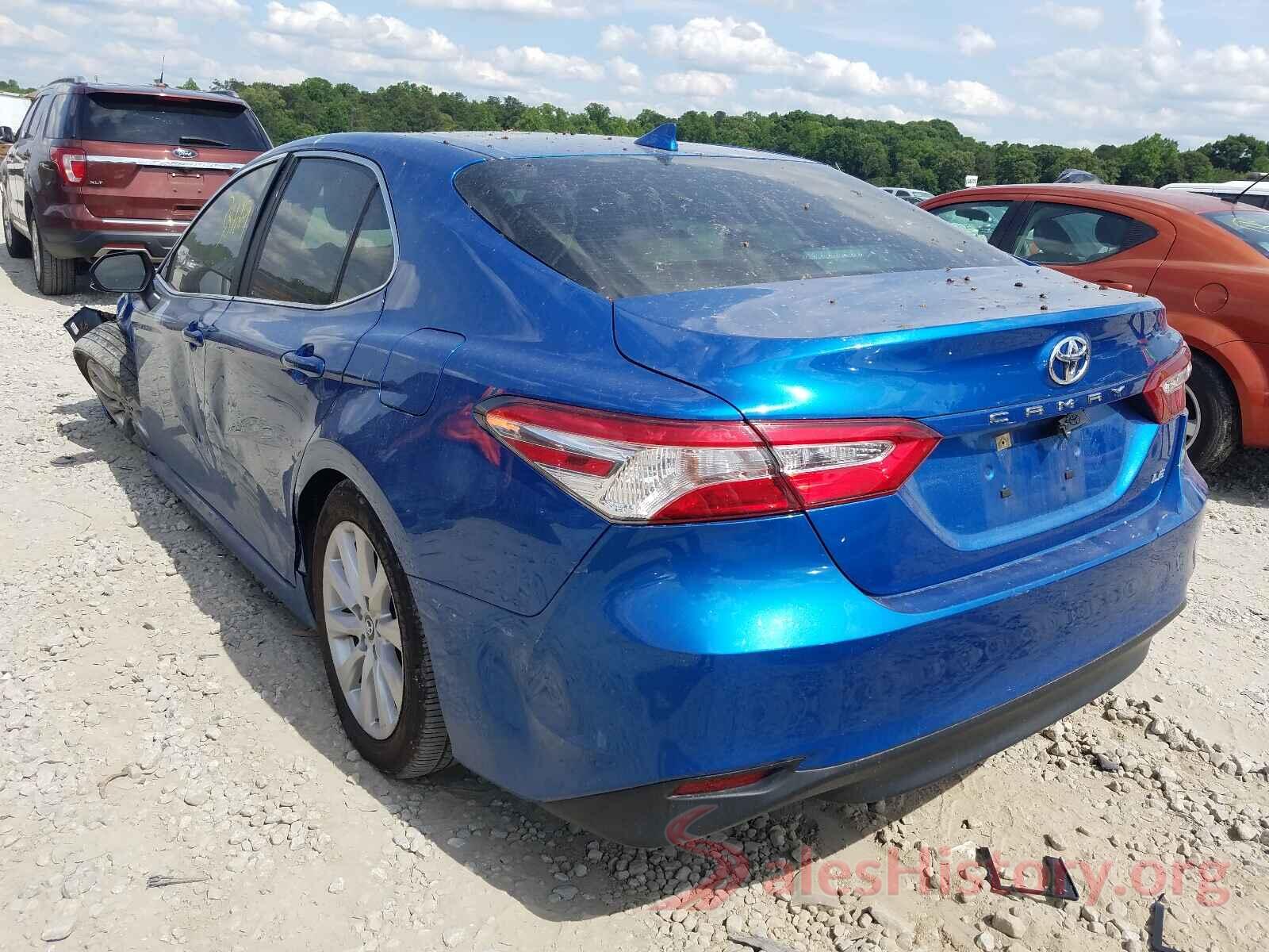 4T1B11HK6KU298711 2019 TOYOTA CAMRY