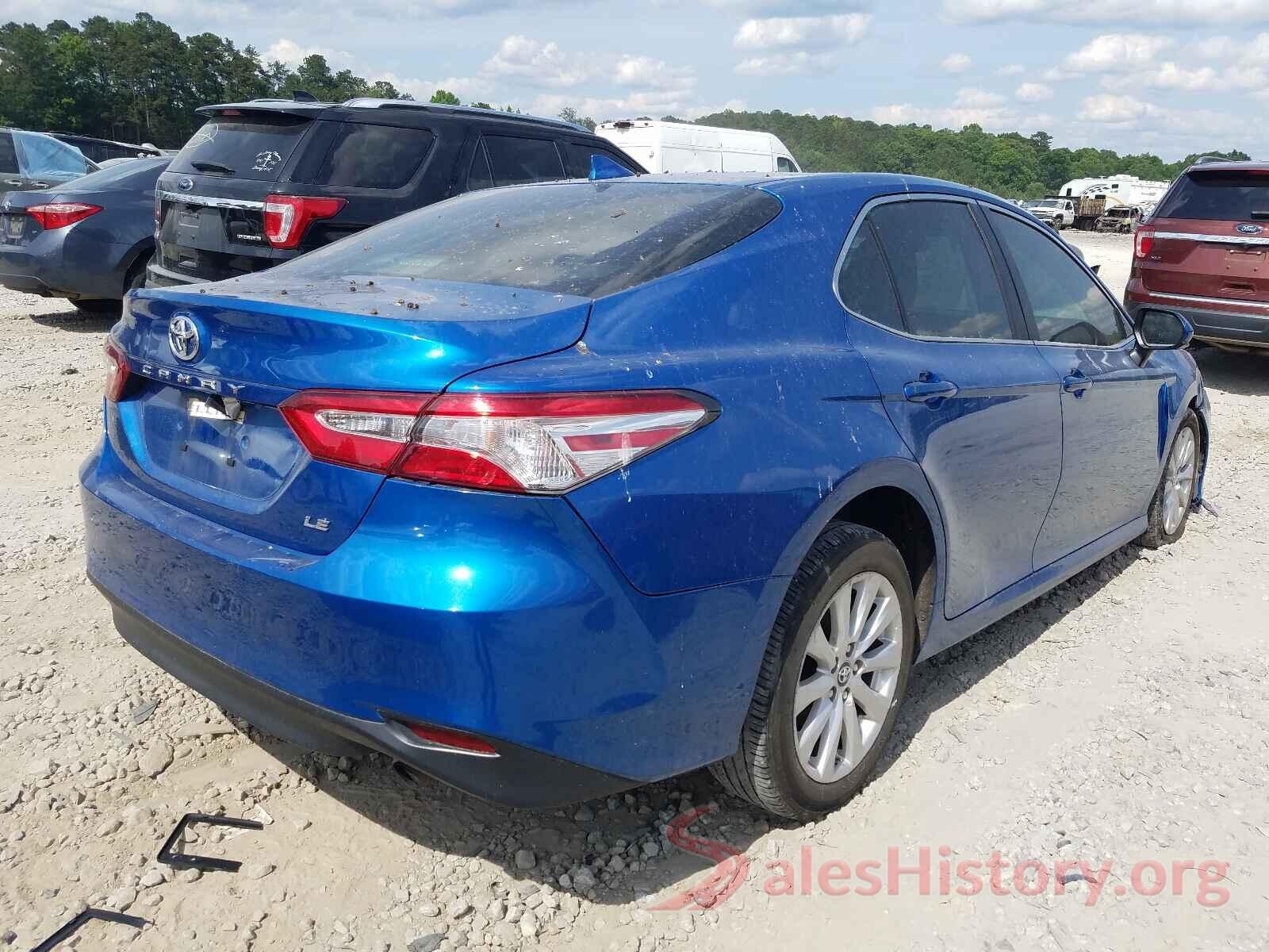 4T1B11HK6KU298711 2019 TOYOTA CAMRY