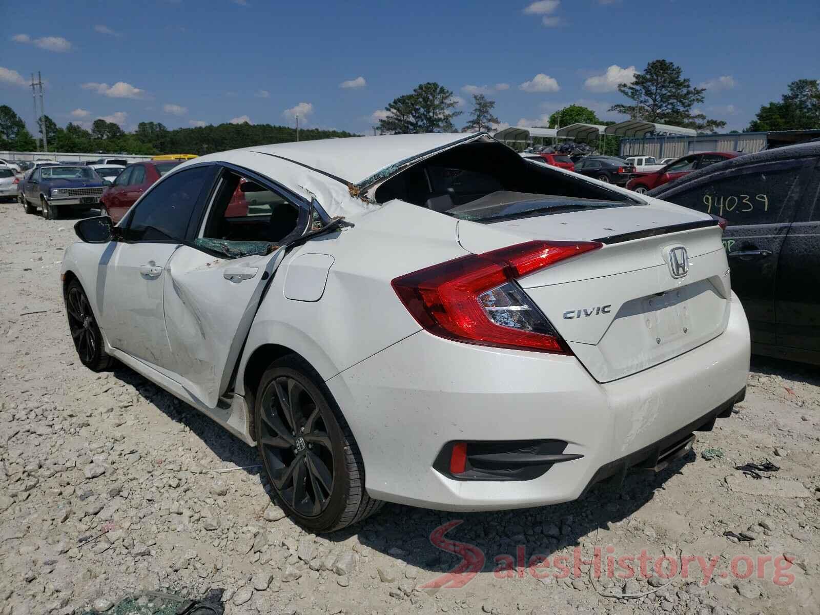 19XFC2F89KE210794 2019 HONDA CIVIC