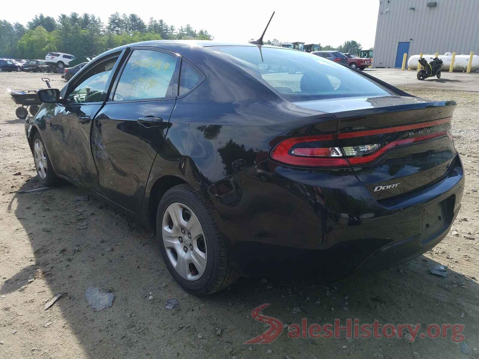 1C3CDFAA9GD504727 2016 DODGE DART