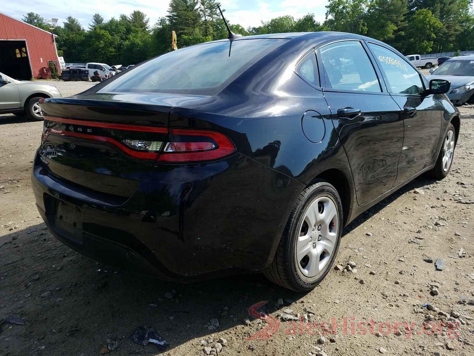 1C3CDFAA9GD504727 2016 DODGE DART