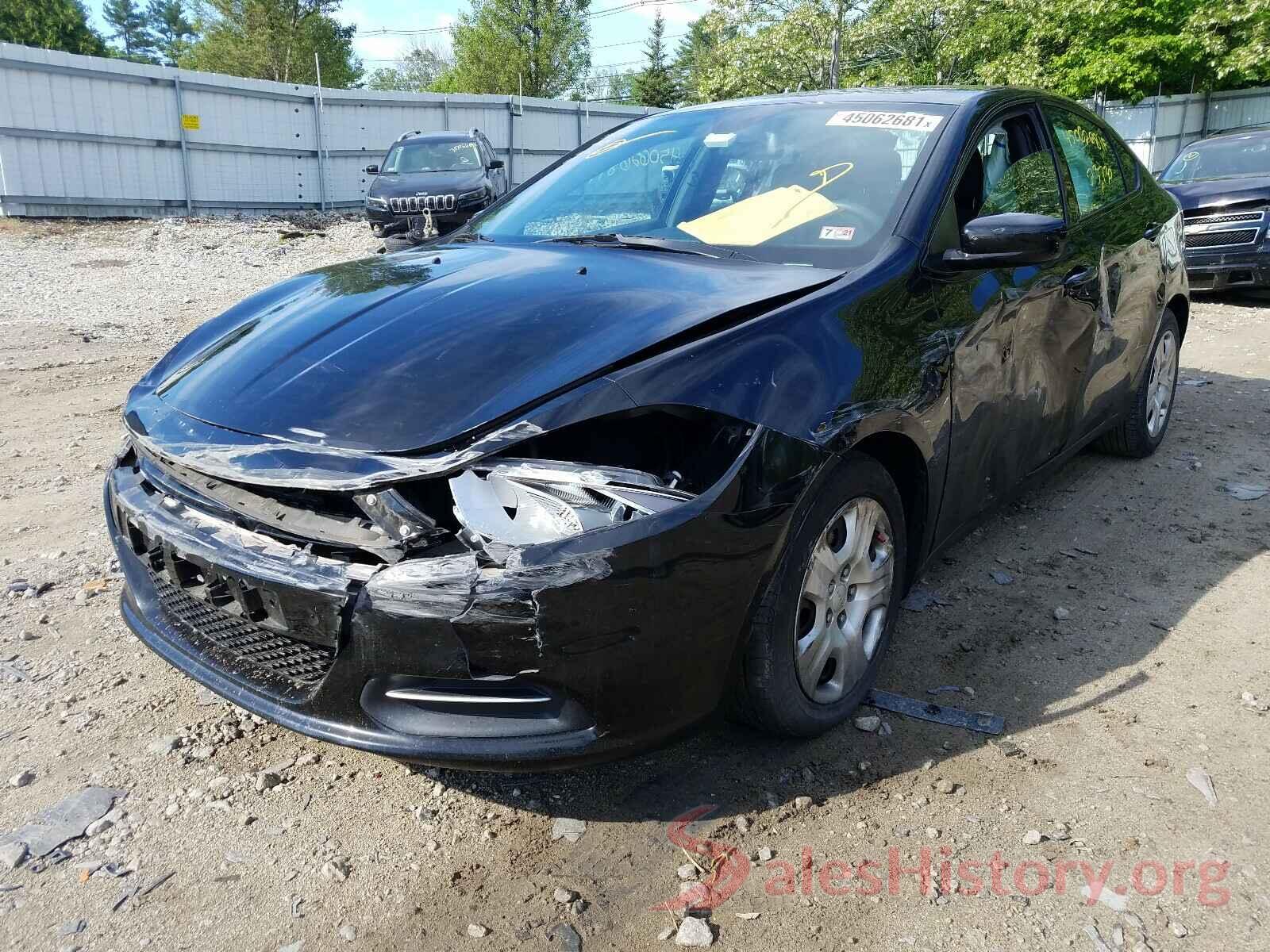 1C3CDFAA9GD504727 2016 DODGE DART