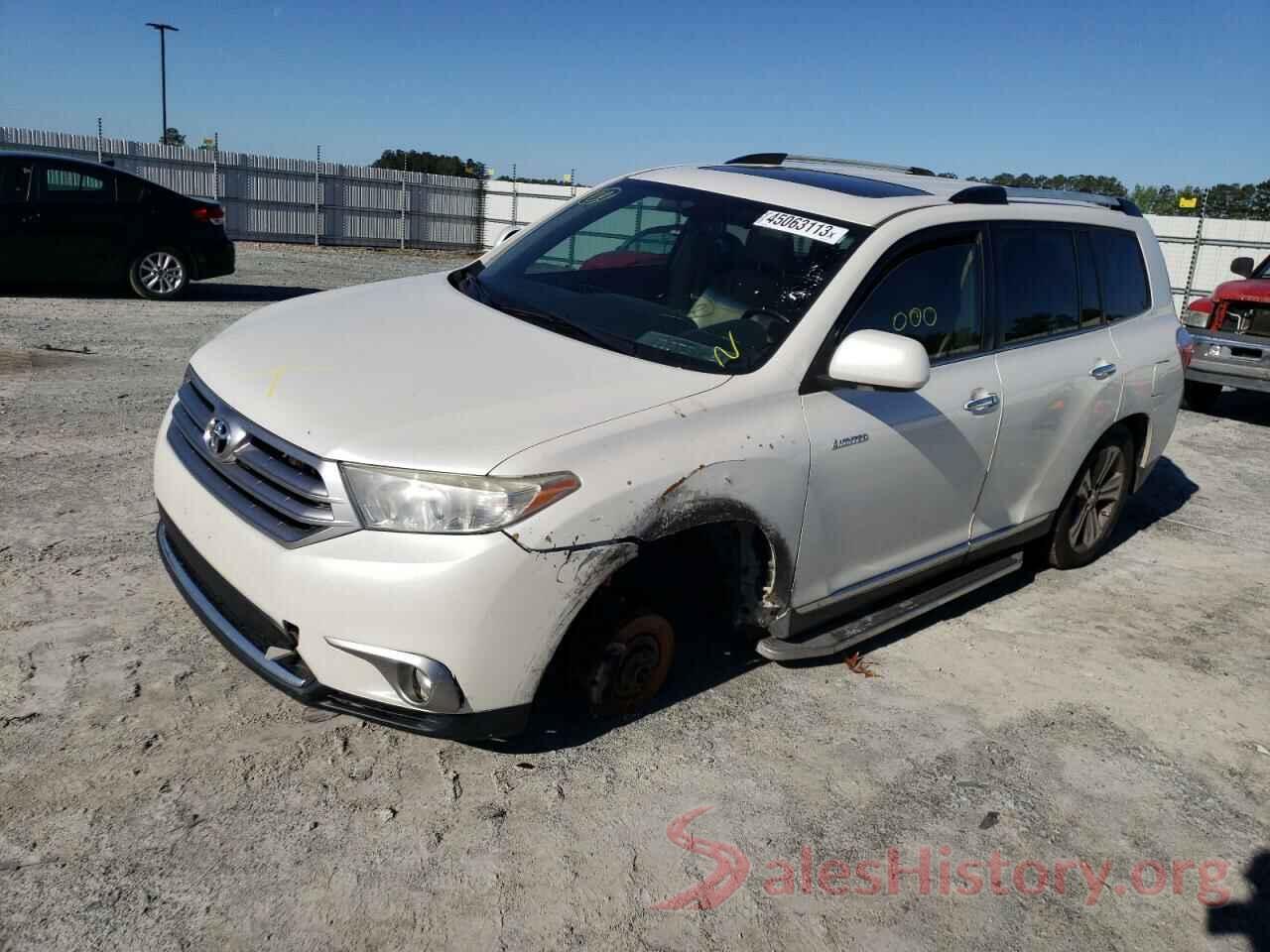 5TDYK3EH1DS118414 2013 TOYOTA HIGHLANDER