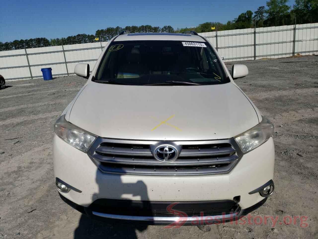 5TDYK3EH1DS118414 2013 TOYOTA HIGHLANDER