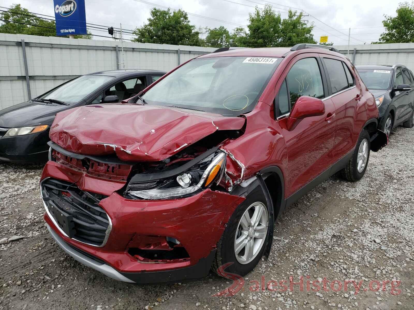 3GNCJLSB6LL252053 2020 CHEVROLET TRAX