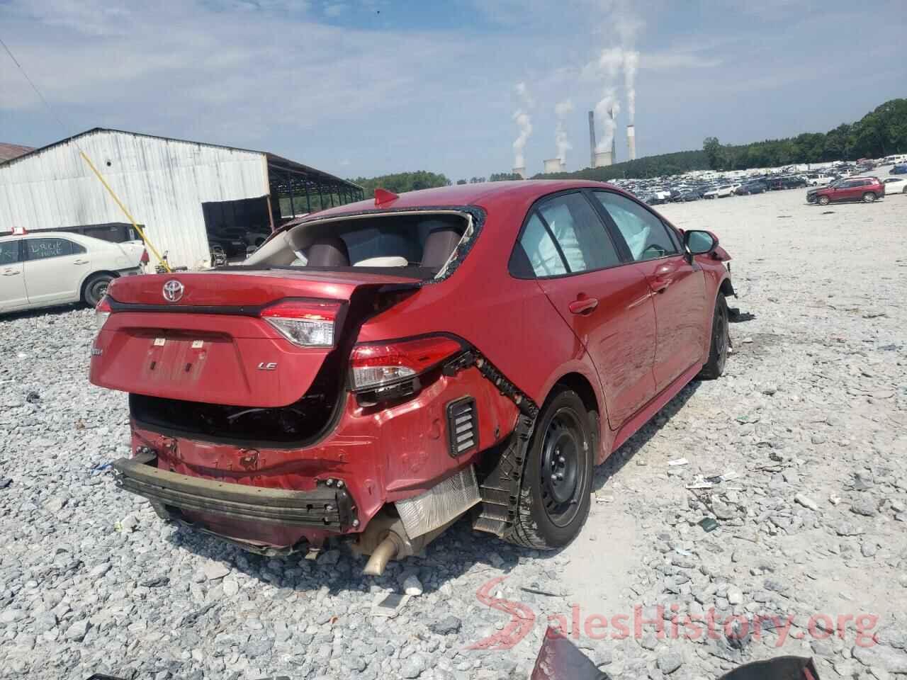 5YFEPRAE4LP083748 2020 TOYOTA COROLLA