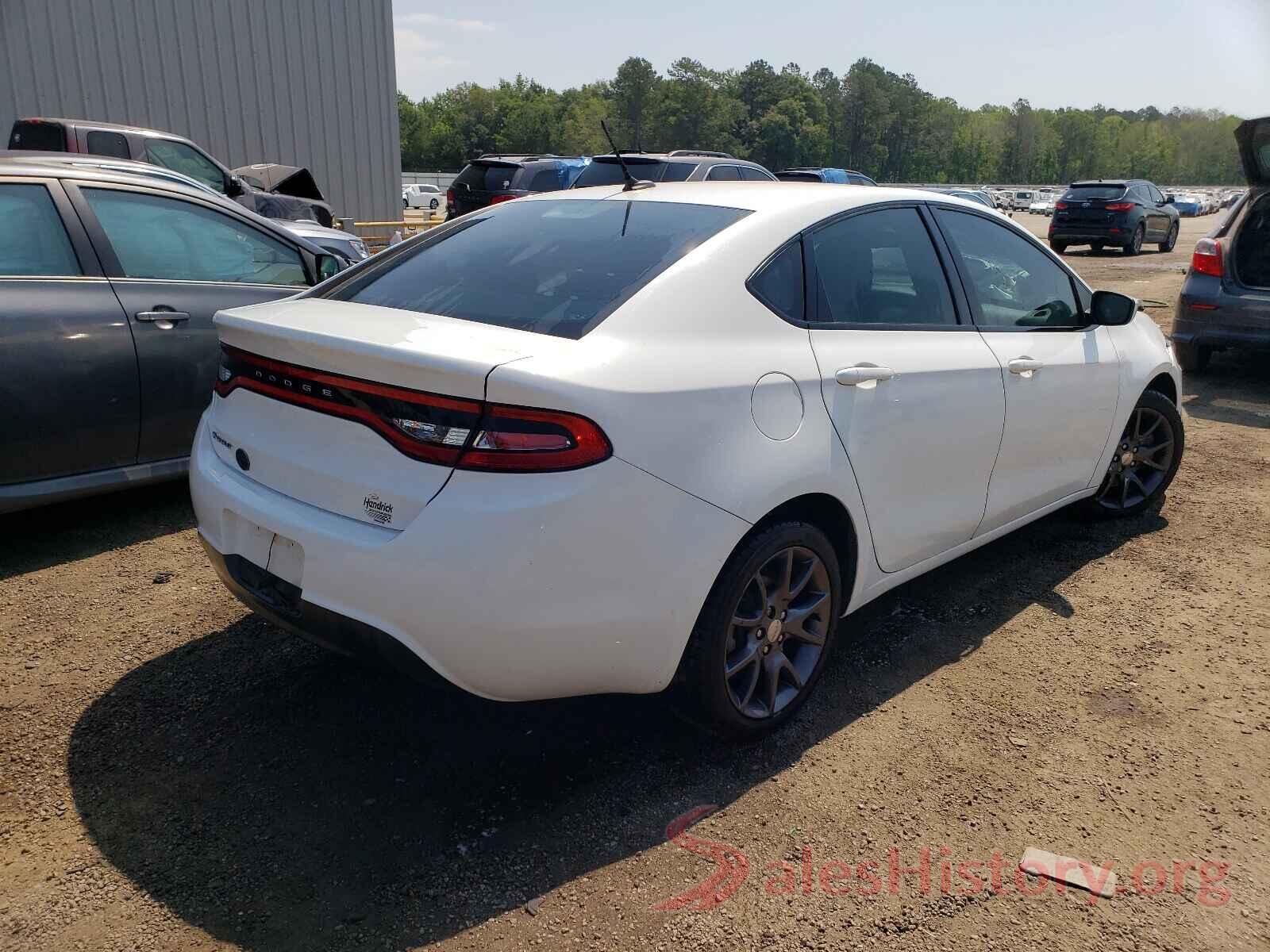 1C3CDFAA4GD653109 2016 DODGE DART