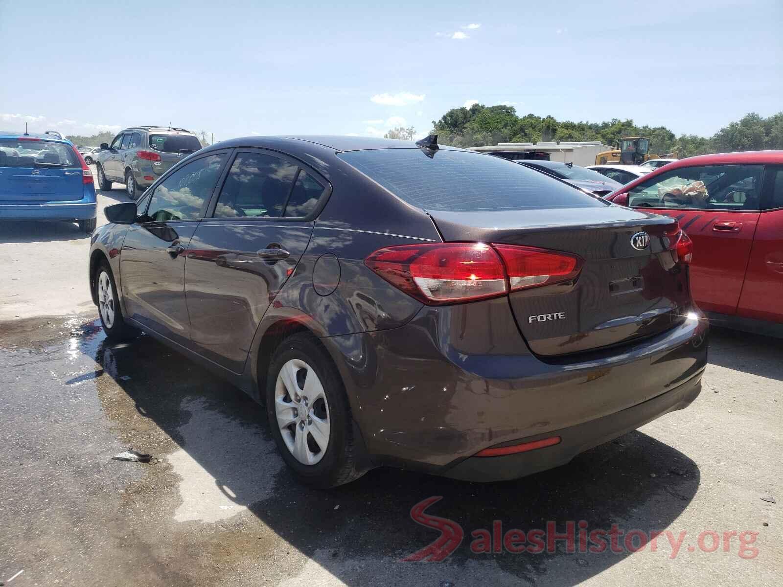 3KPFK4A73HE134849 2017 KIA FORTE