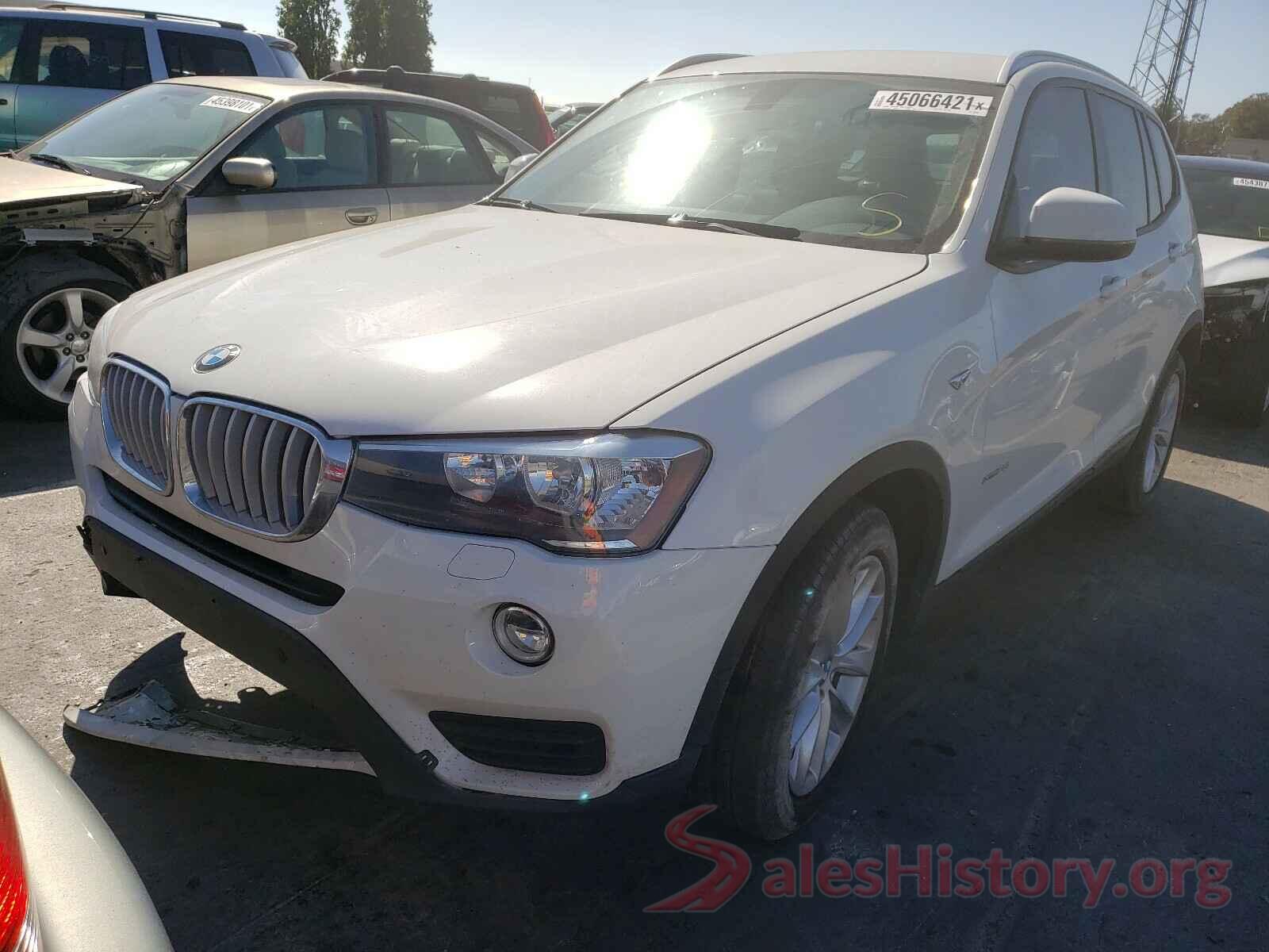 5UXWX9C31H0W77245 2017 BMW X3