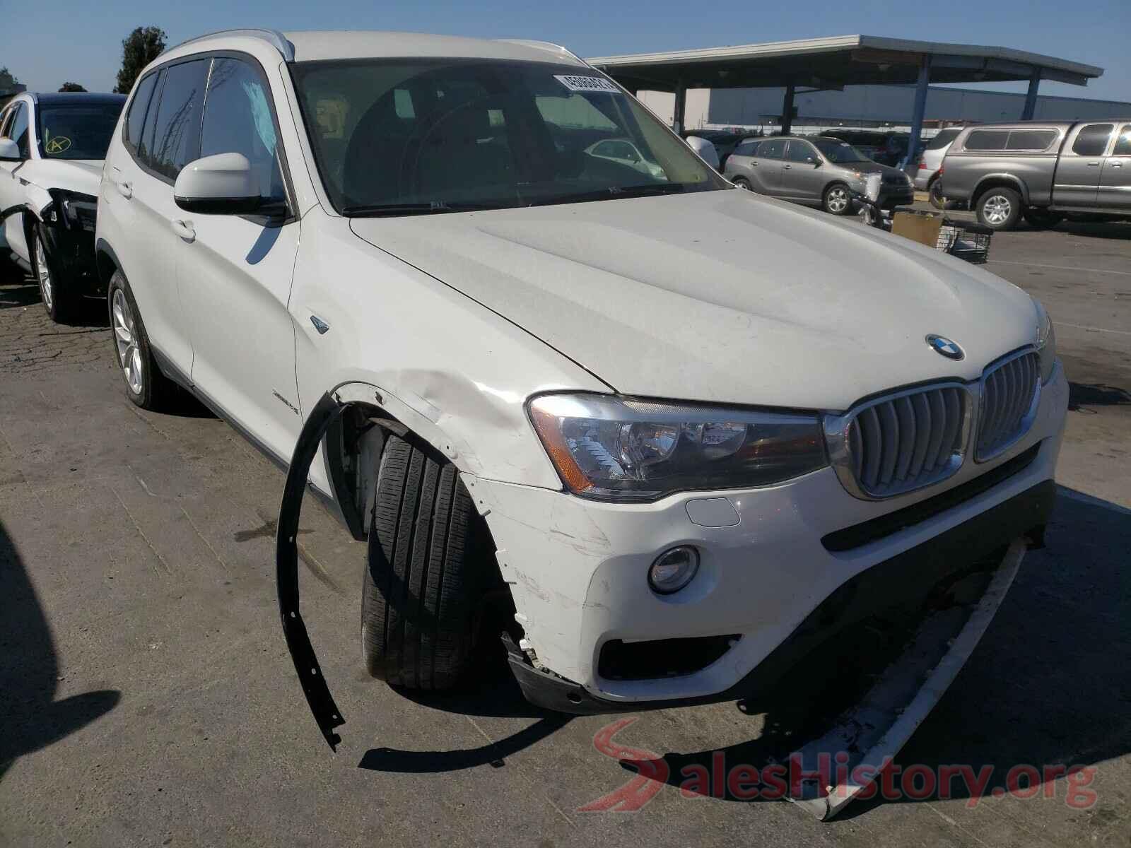 5UXWX9C31H0W77245 2017 BMW X3