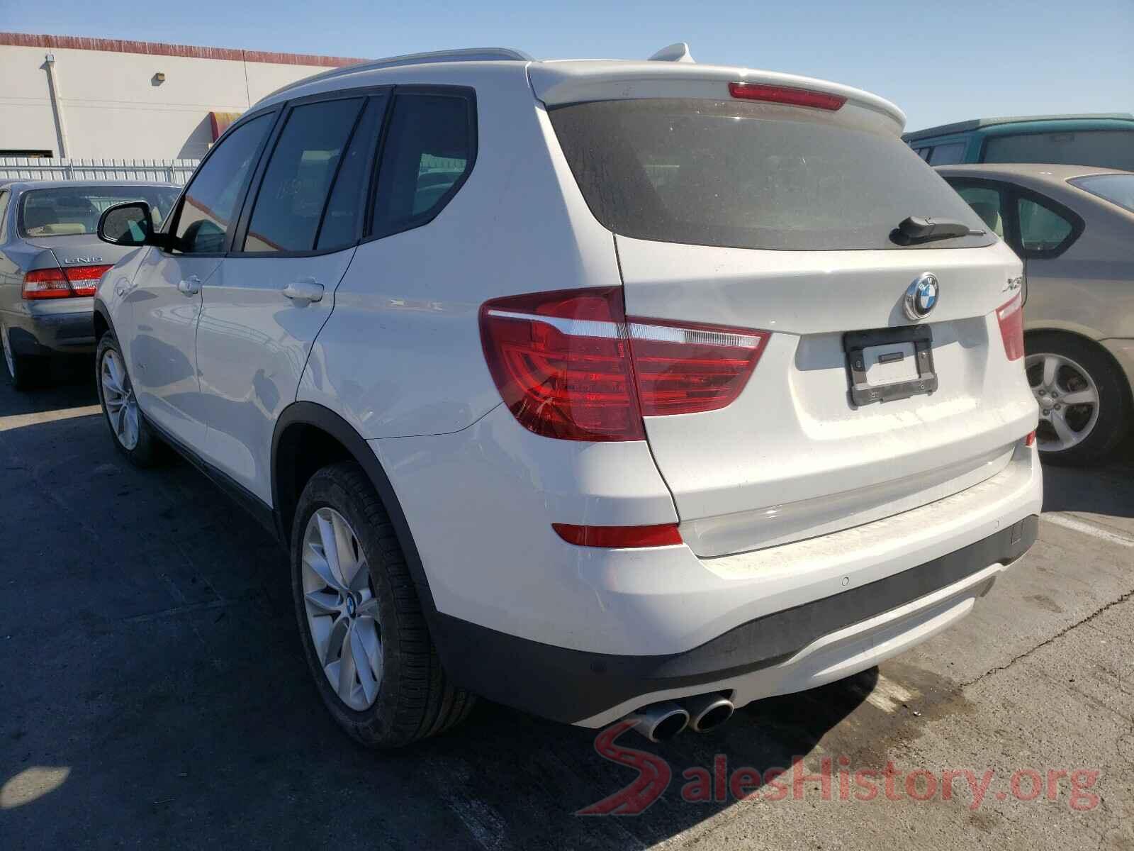 5UXWX9C31H0W77245 2017 BMW X3