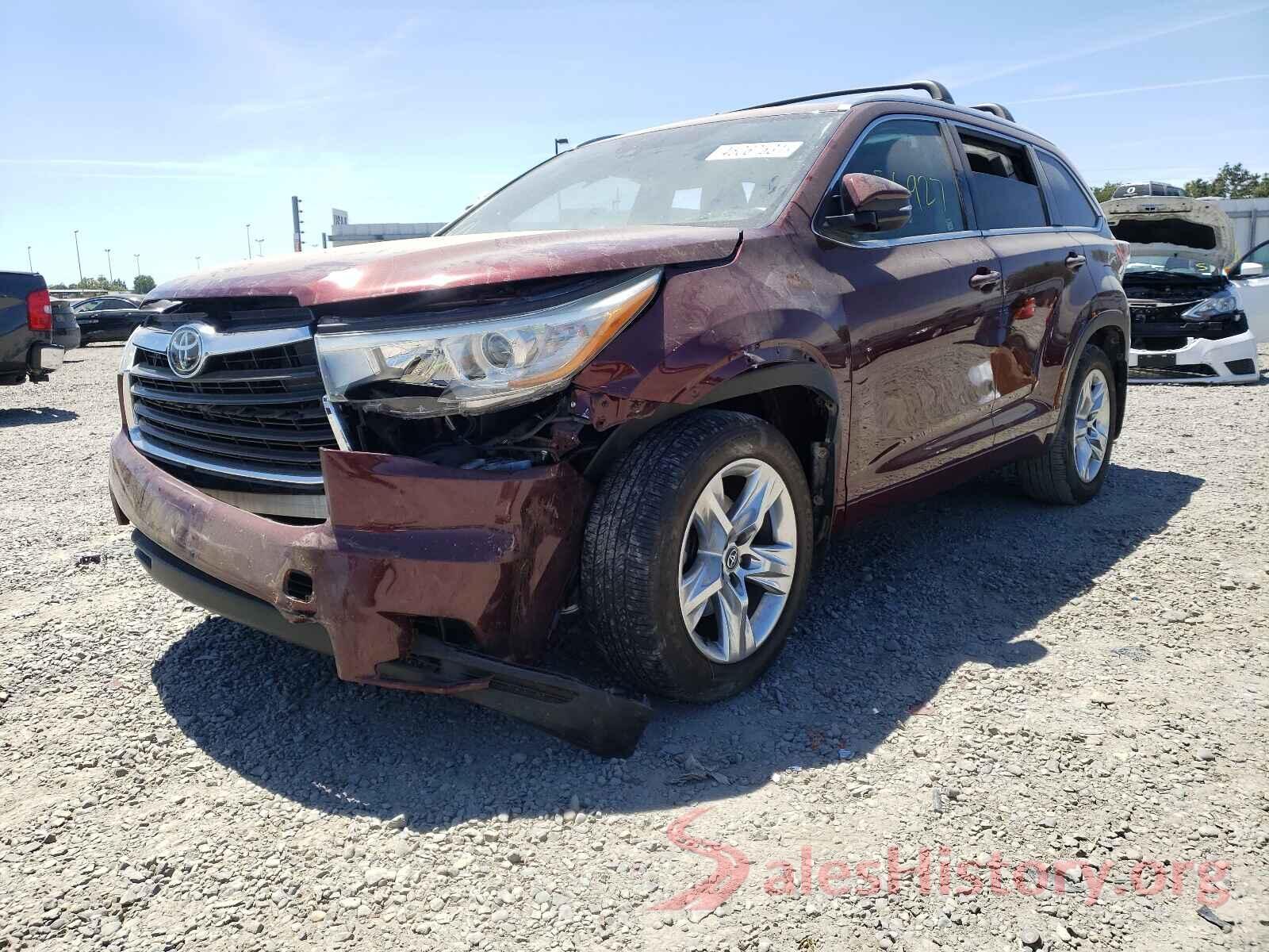 5TDDKRFH5GS293463 2016 TOYOTA HIGHLANDER