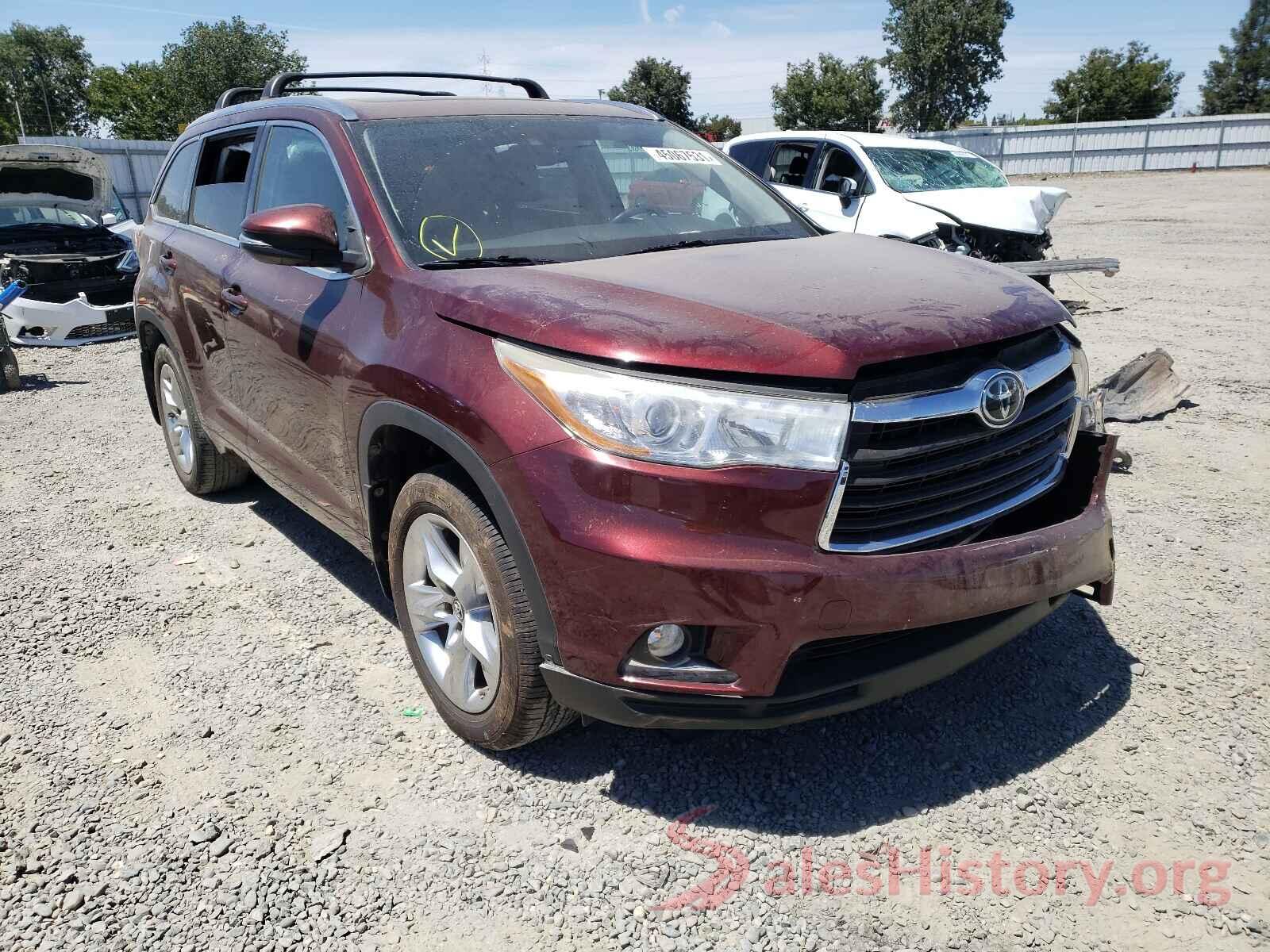 5TDDKRFH5GS293463 2016 TOYOTA HIGHLANDER