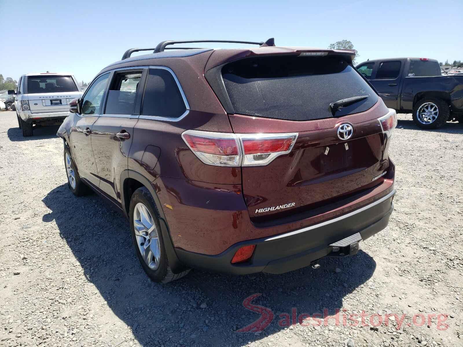 5TDDKRFH5GS293463 2016 TOYOTA HIGHLANDER