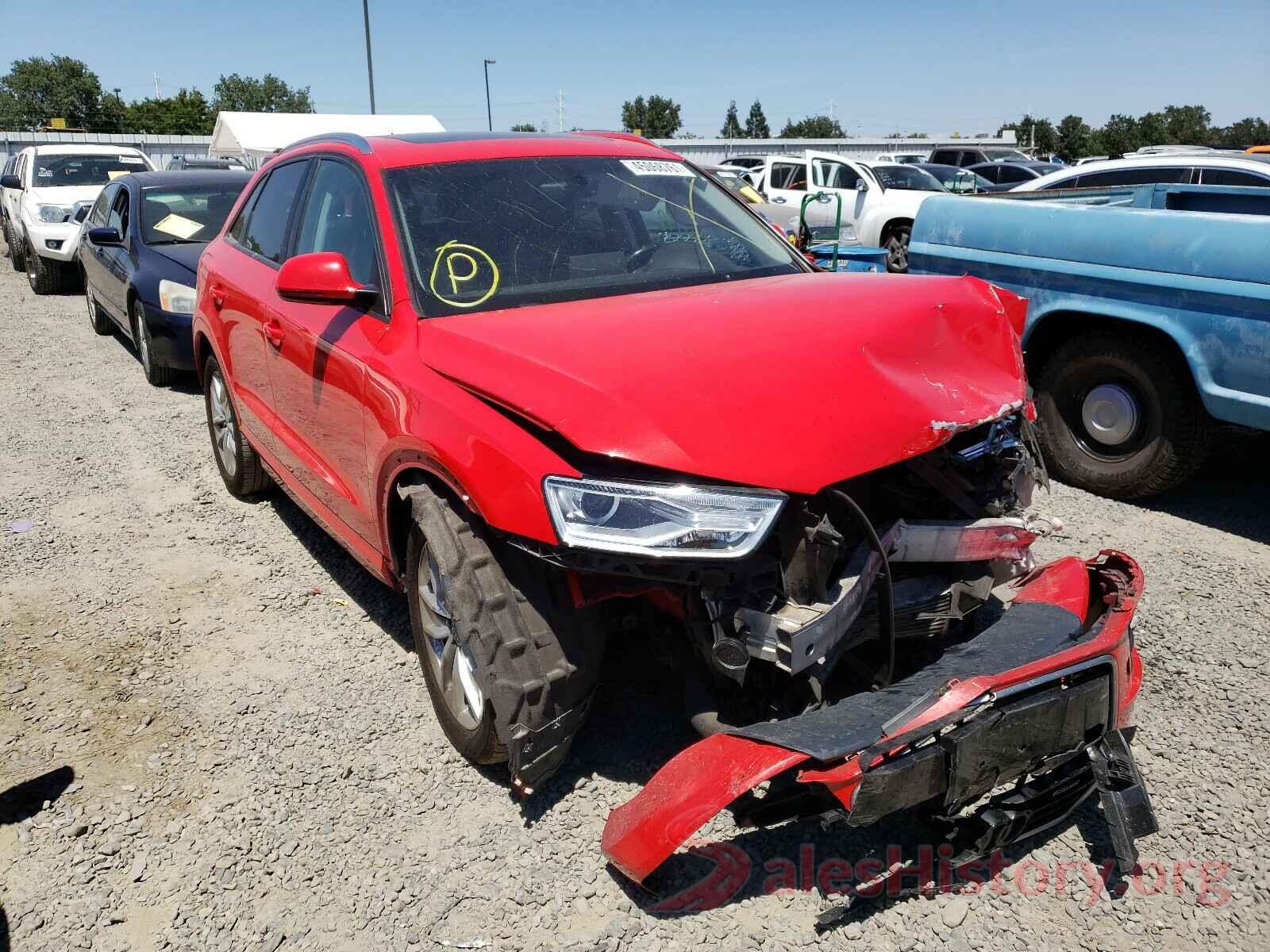 WA1ECCFS2HR012840 2017 AUDI Q3