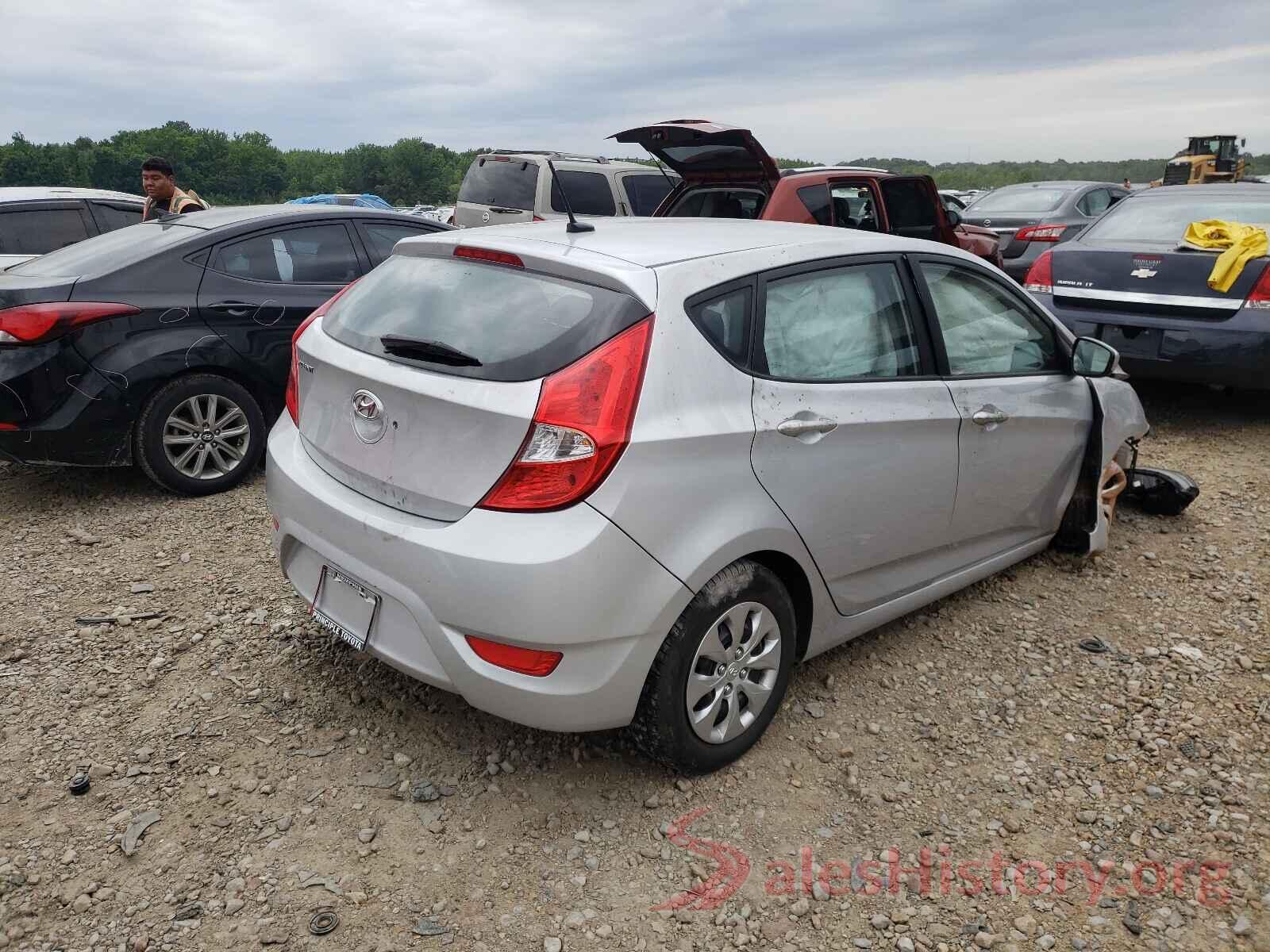 KMHCT5AEXGU260125 2016 HYUNDAI ACCENT