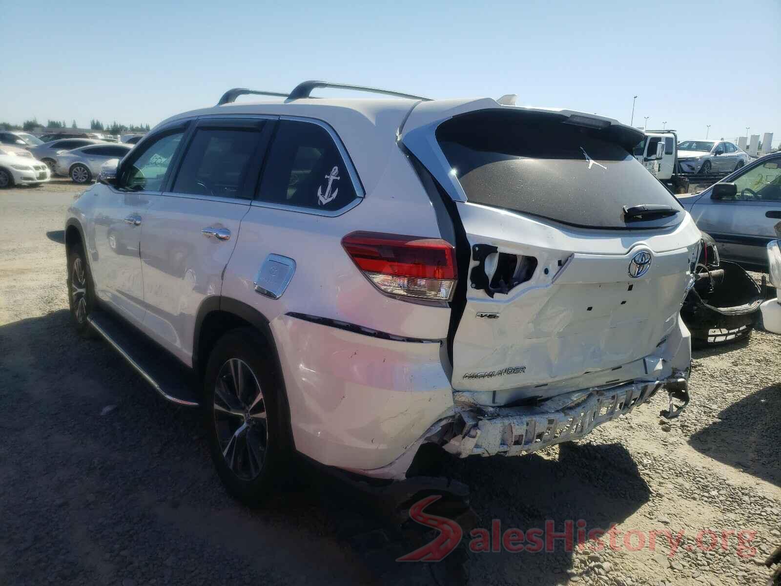 5TDBZRFH2KS740004 2019 TOYOTA HIGHLANDER